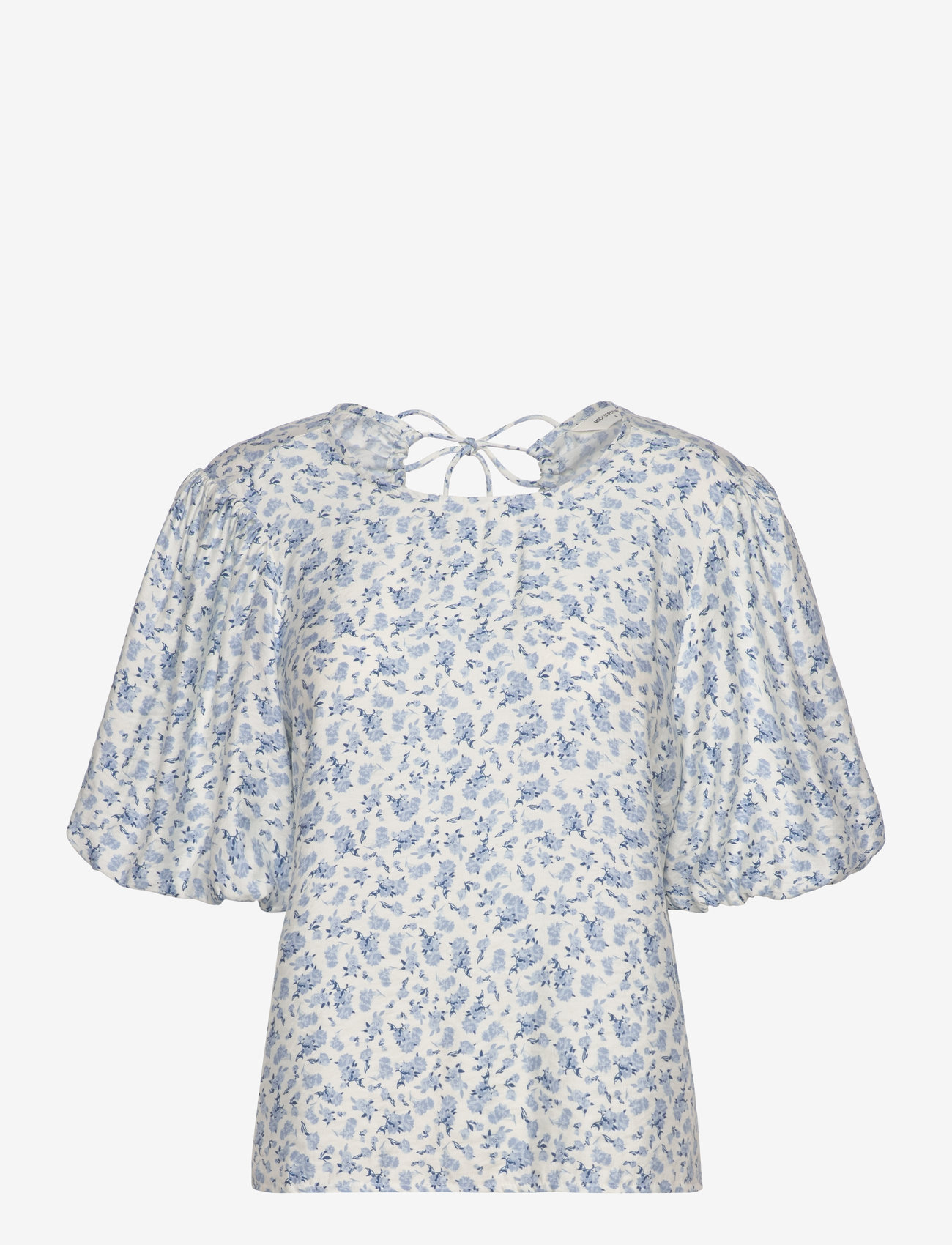 MSCH Copenhagen - MSCHCajsa Karalynn 2/4 Top AOP - kurzämlige blusen - skyway flower - 0