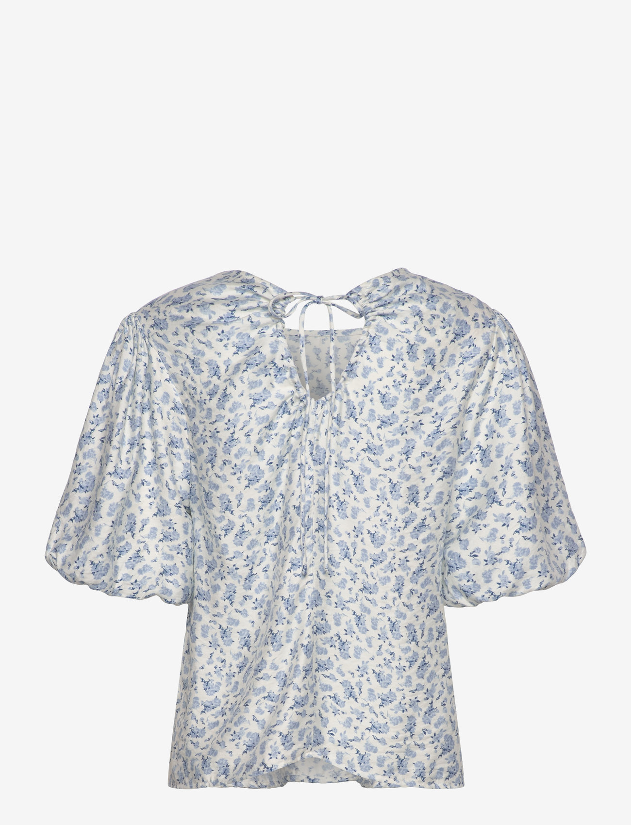 MSCH Copenhagen - MSCHCajsa Karalynn 2/4 Top AOP - kurzämlige blusen - skyway flower - 1