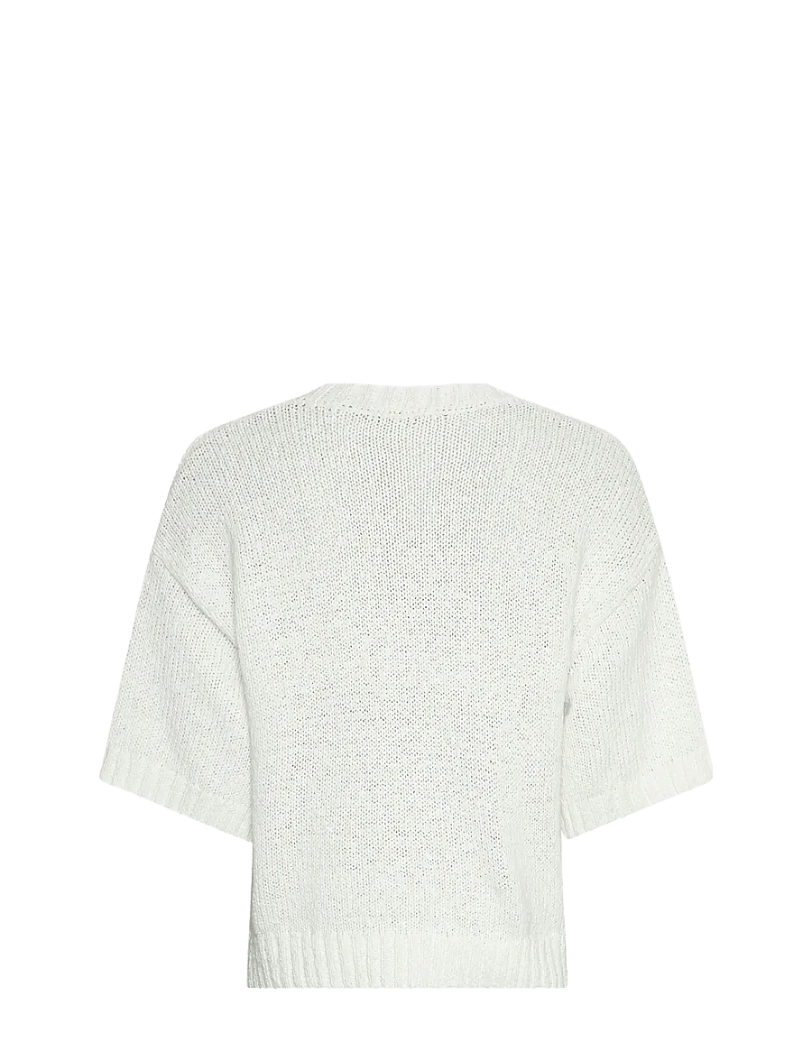 MSCH Copenhagen - MSCHHannalie 2/4 V Pullover - striktrøjer - egret - 1