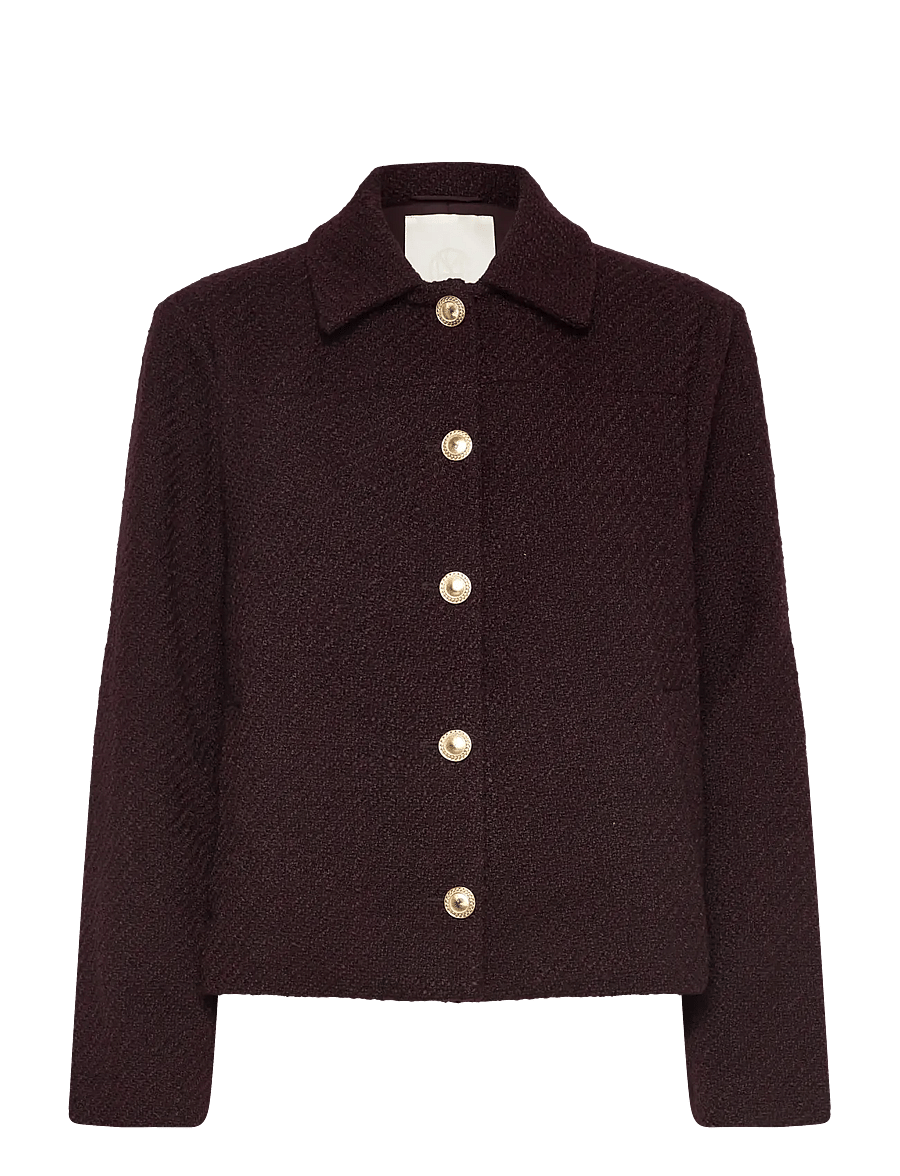 MSCH Copenhagen - MSCHAbriella Jacket - tunna kappor - fudge - 0
