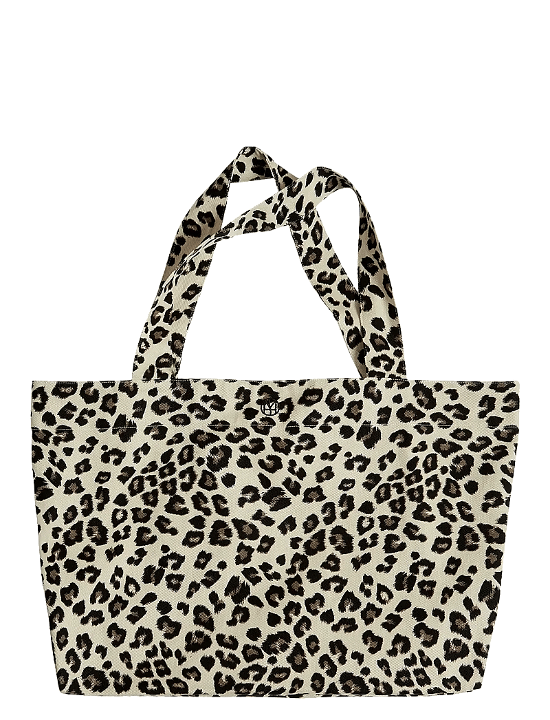 MSCH Copenhagen - MSCHSage Tote Bag AOP - tote bags - oatmeal leo - 0