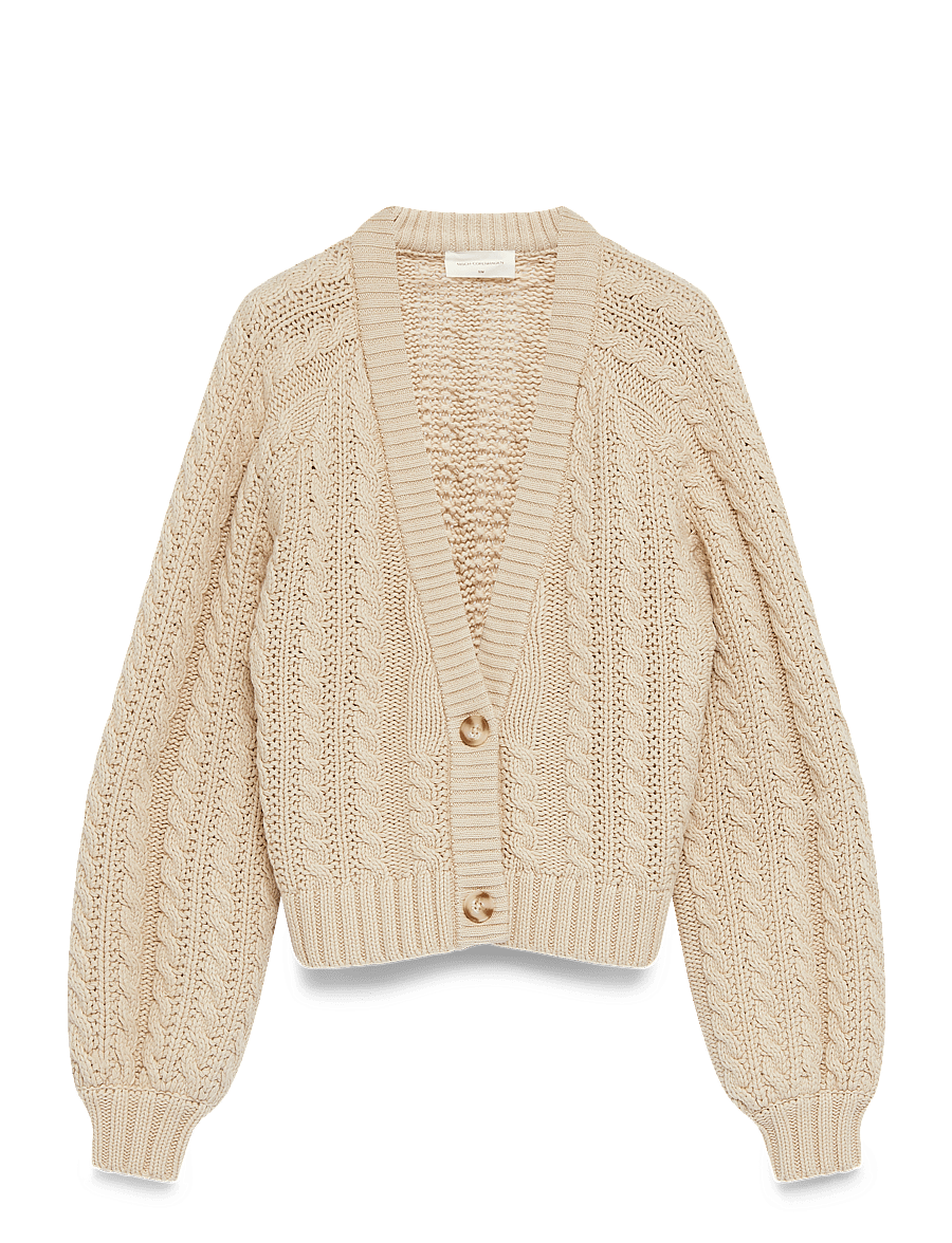 MSCH Copenhagen - MSCHKeisha Jillena Cardigan - cardigans - oatmeal melange - 1