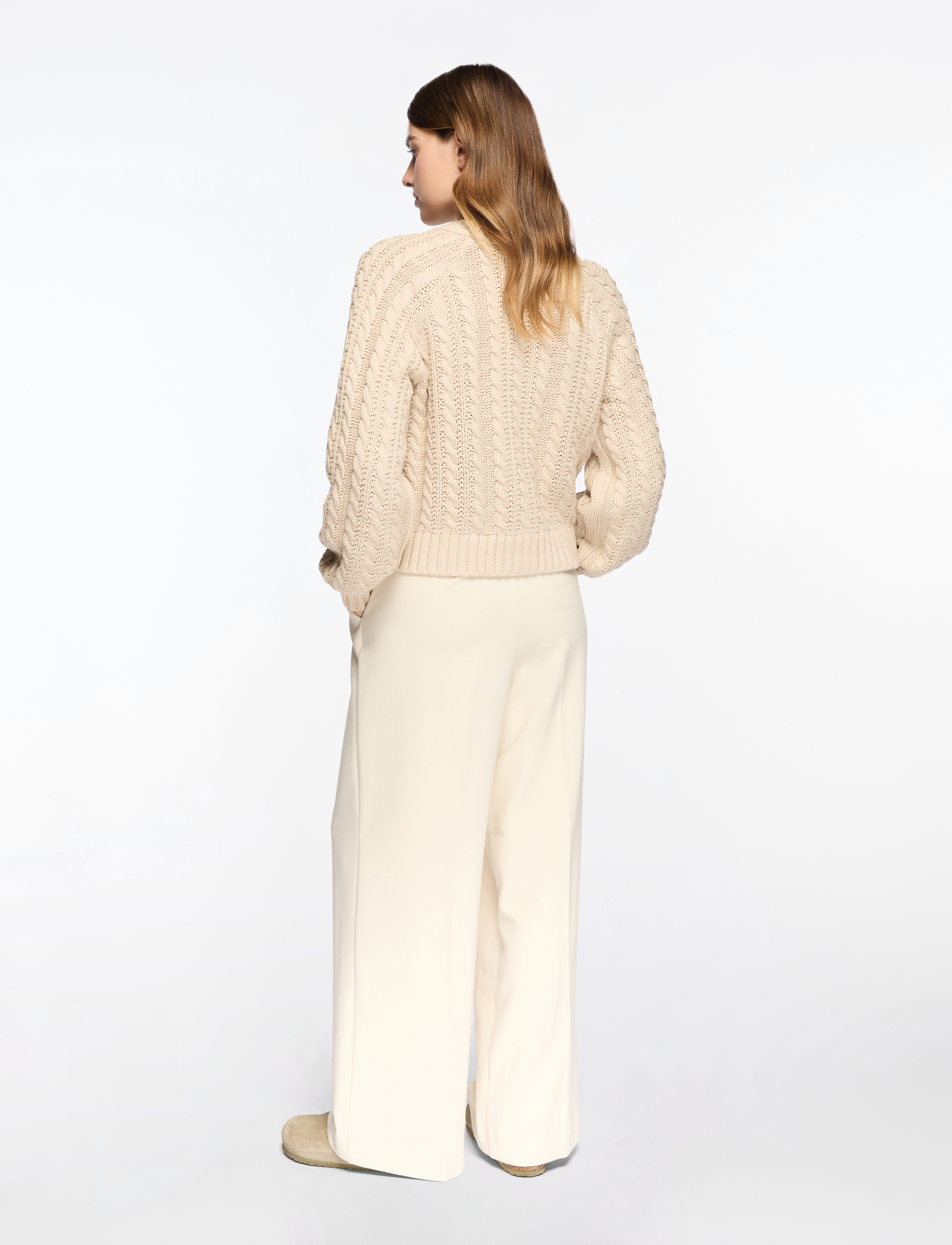 MSCH Copenhagen - MSCHKeisha Jillena Cardigan - cardigans - oatmeal melange - 4
