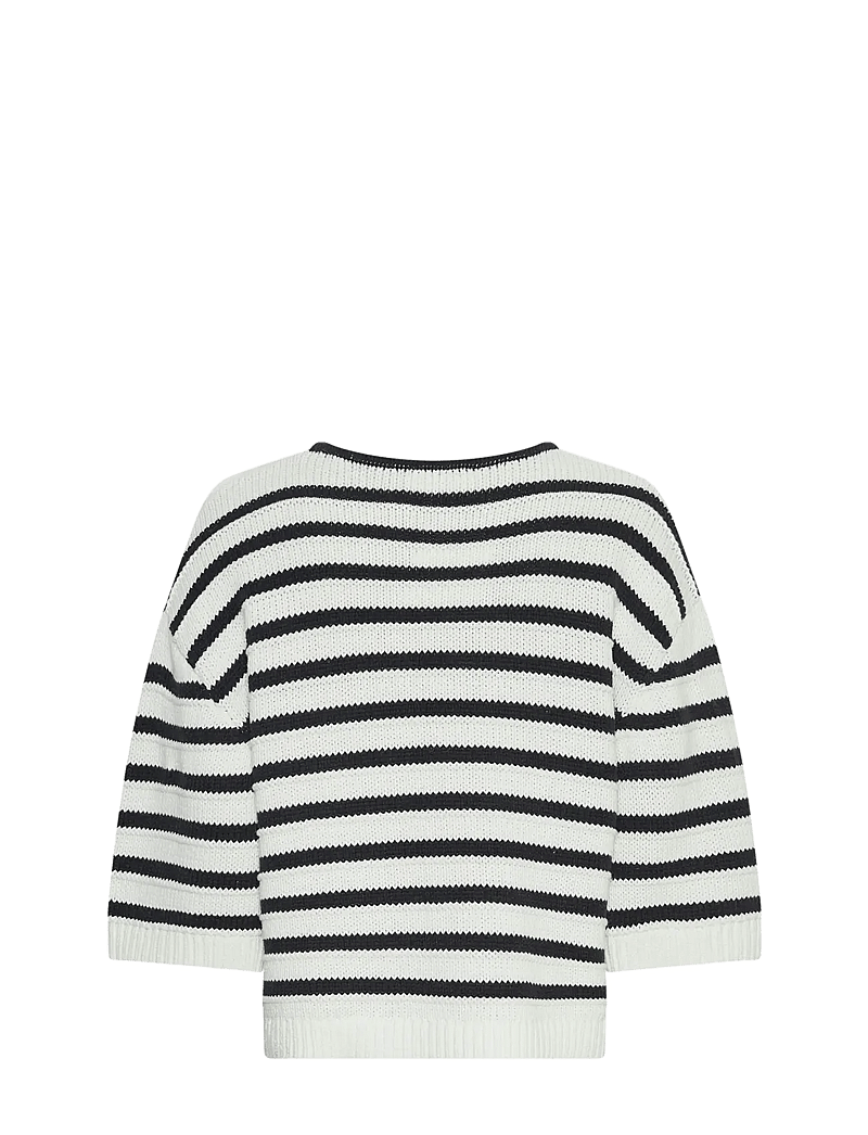 MSCH Copenhagen - MSCHLeika Jillena 3/4 Pullover STP - sviitrid - egret/sky cap - 1