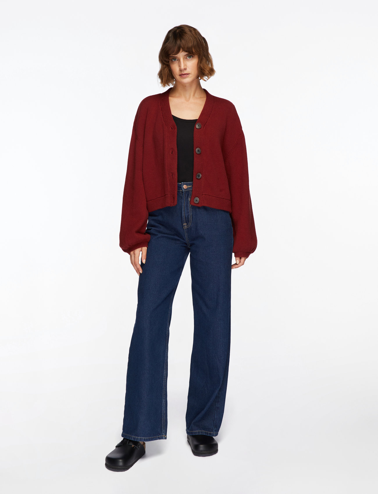 MSCH Copenhagen - MSCHZafina Cardigan - cardigans - syrah - 2