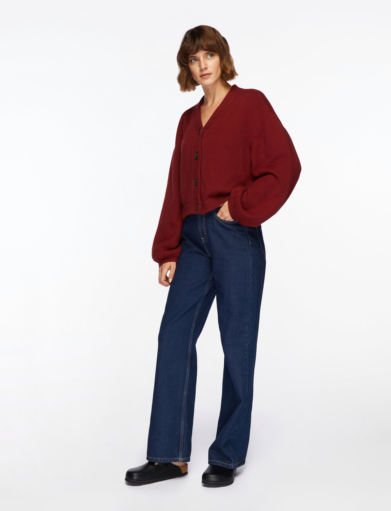 MSCH Copenhagen - MSCHZafina Cardigan - cardigans - syrah - 3