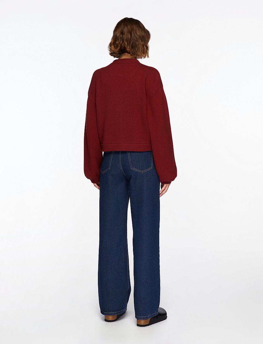 MSCH Copenhagen - MSCHZafina Cardigan - cardigans - syrah - 4