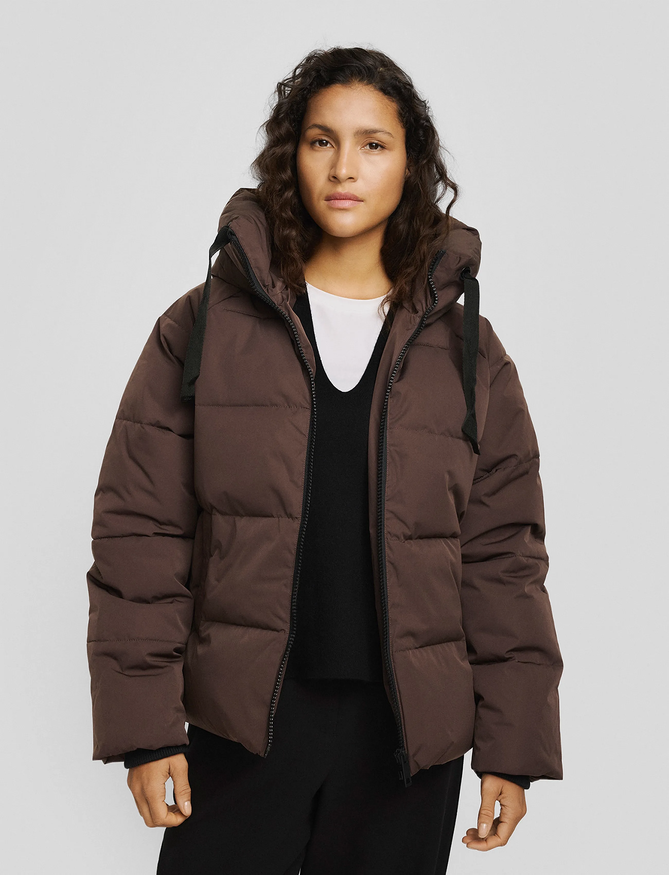 MSCH Copenhagen MSCHPavinaria Short Jacket - Jakker & Frakker - HOT FUDGE / brown