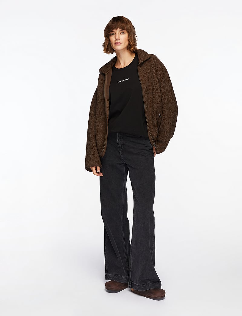 MSCH Copenhagen - MSCHLetha Jacket - fleecet ja välikerrokset - slate black - 2