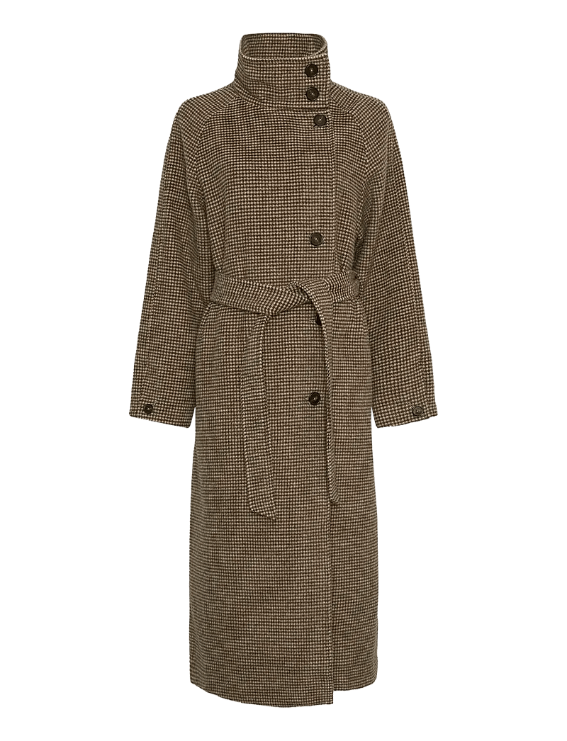 MSCH Copenhagen - MSCHPamela Coat CHK - vinterfrakker - s black/m des - 0