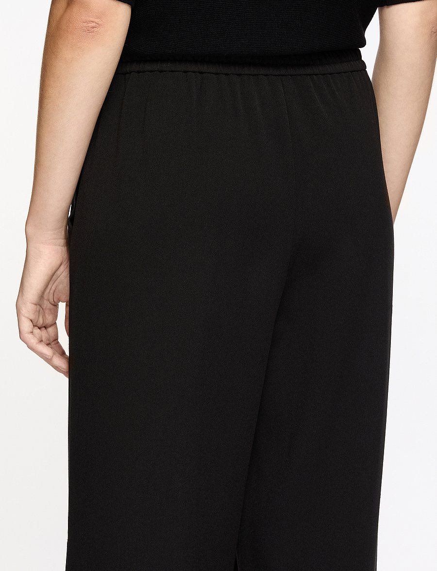 MSCH Copenhagen - MSCHJalen Henrika Pants - hosen mit weitem bein - black - 5