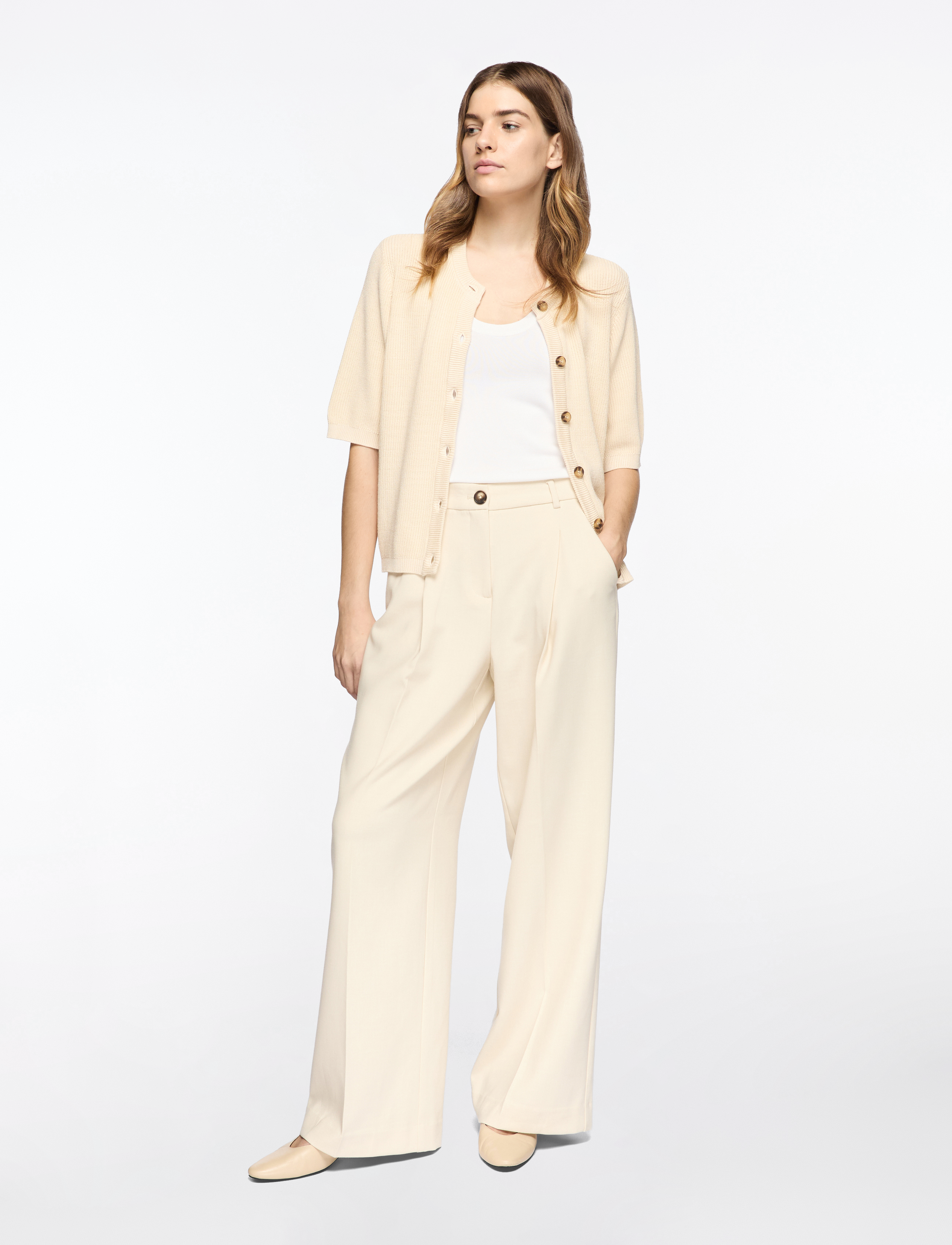 MSCH Copenhagen - MSCHRosina Michelle HW Pants - fog mel - 2