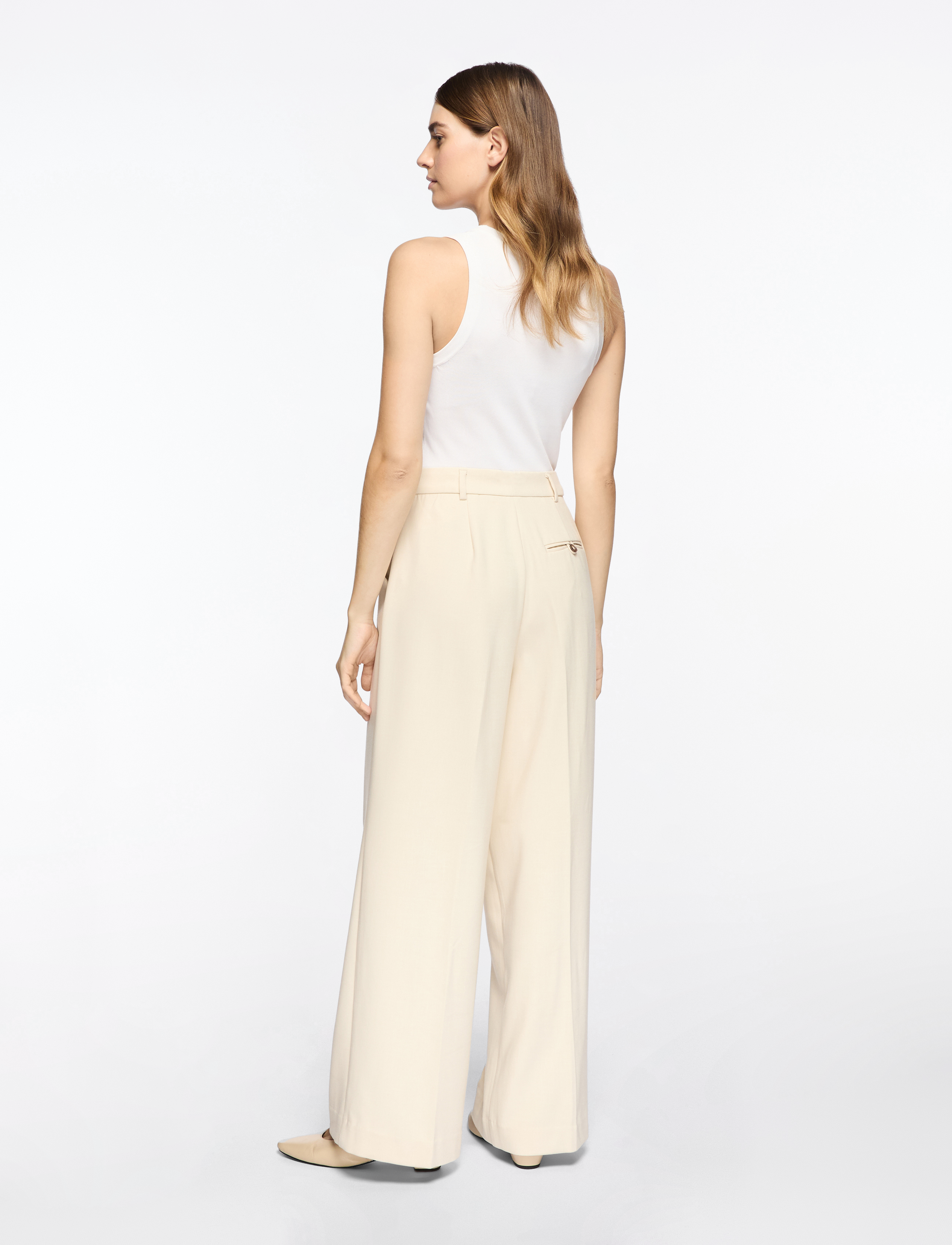 MSCH Copenhagen - MSCHRosina Michelle HW Pants - fog mel - 4