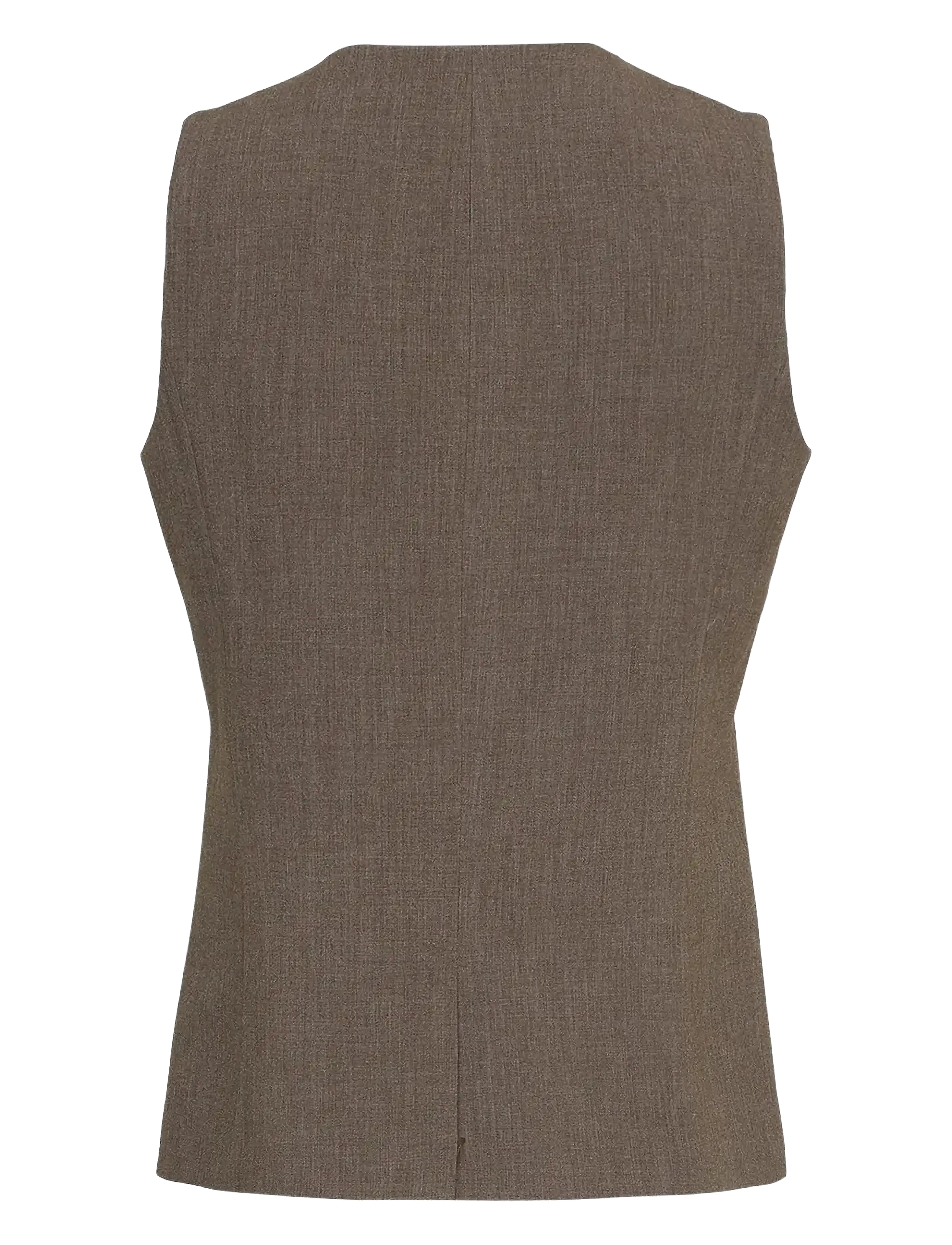 MSCH Copenhagen - MSCHRosina Michelle Waistcoat - kostymvästar - slate black mel - 1