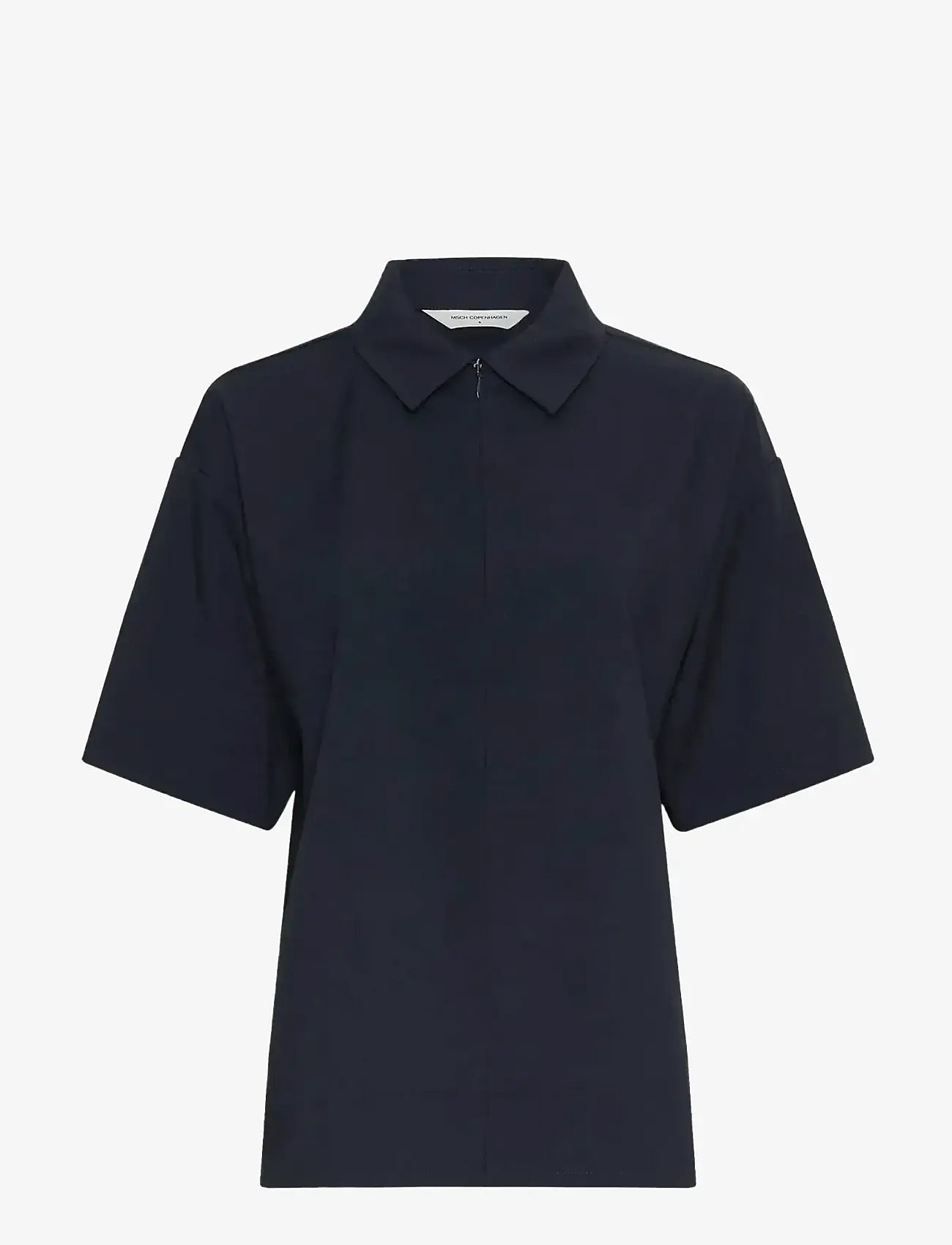 MSCH Copenhagen - MSCHWilder 2/4 Top - kurzärmlige hemden - sky captain - 0