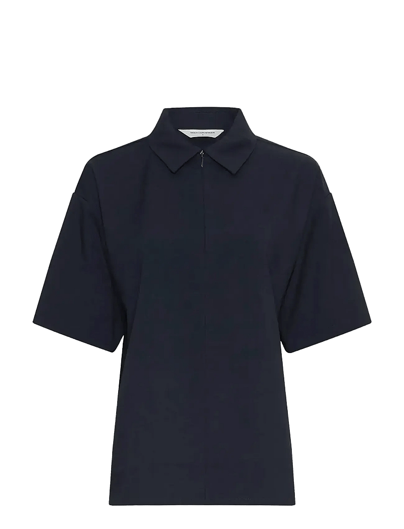 MSCH Copenhagen - MSCHWilder 2/4 Top - kortærmede skjorter - sky captain - 0