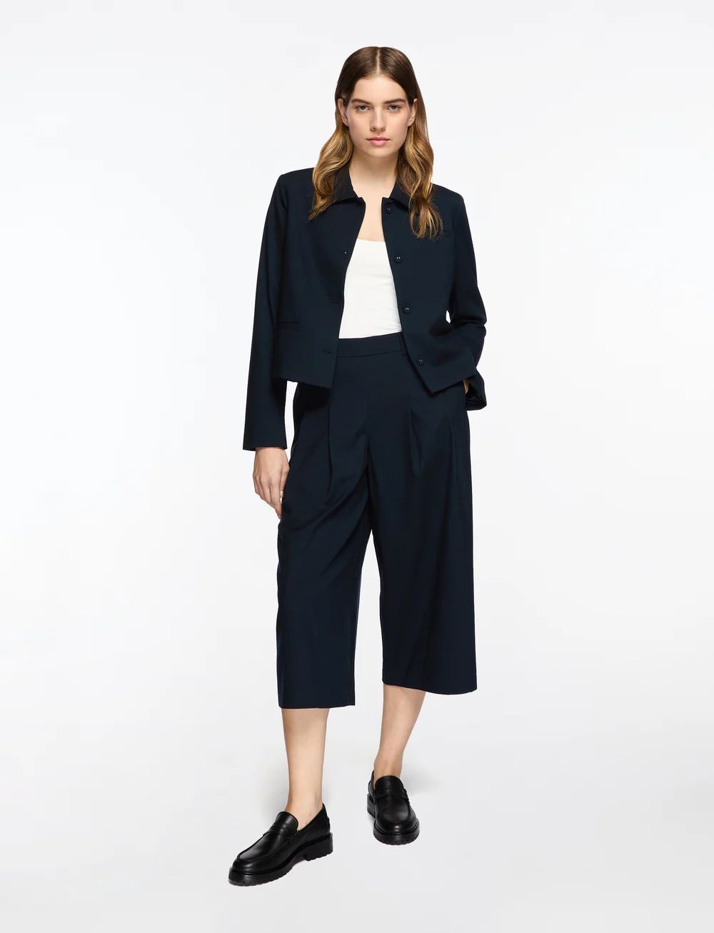 MSCH Copenhagen - MSCHWilder Blazer - cropped blazers - sky captain - 2