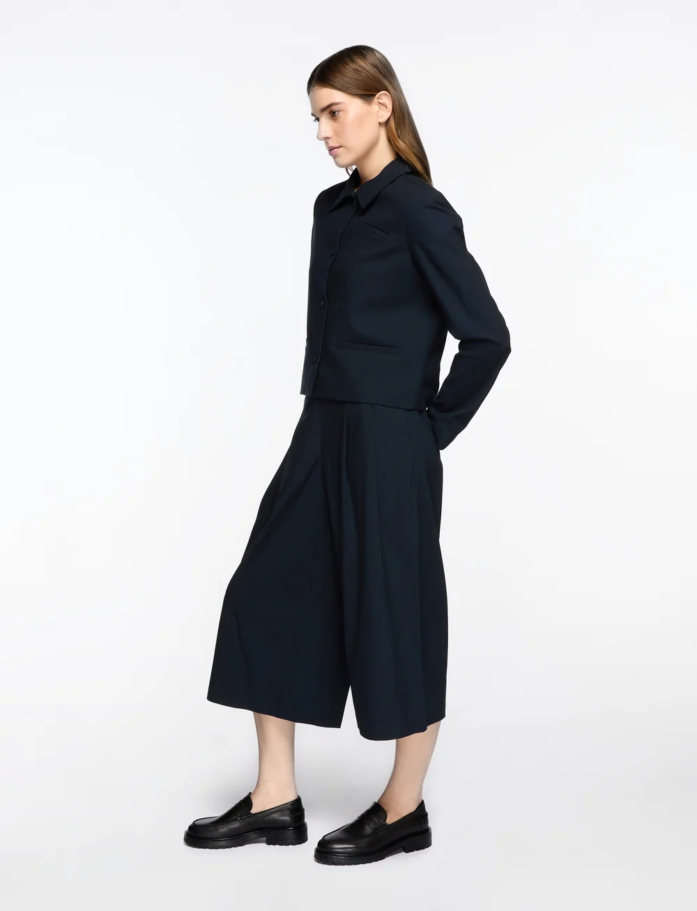 MSCH Copenhagen - MSCHWilder Blazer - cropped blazers - sky captain - 3