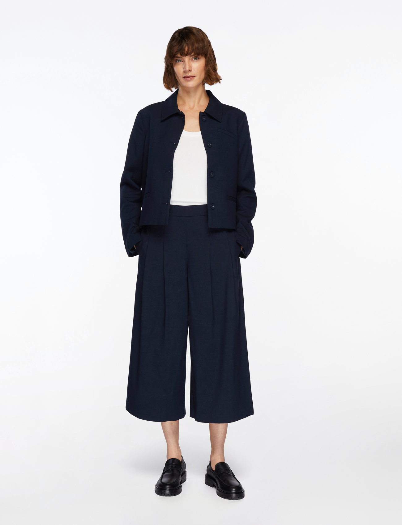MSCH Copenhagen - MSCHWilder Culotte Pants - sky captain - 2