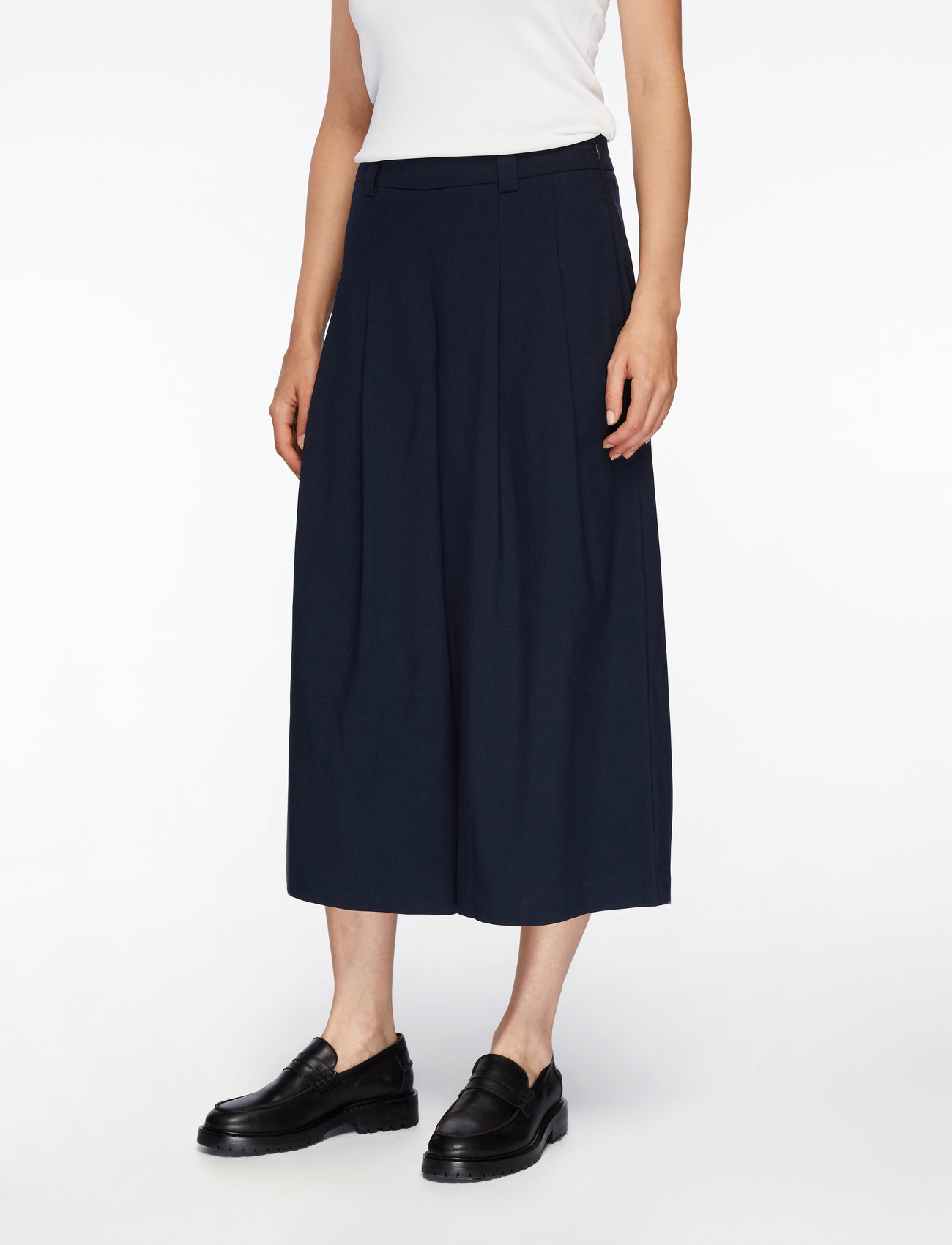 MSCH Copenhagen - MSCHWilder Culotte Pants - sky captain - 0