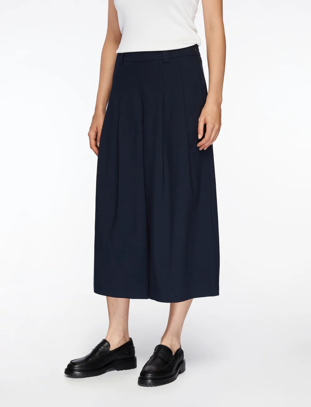 MSCH Copenhagen - MSCHWilder Culotte Pants - culottes - sky captain - 0