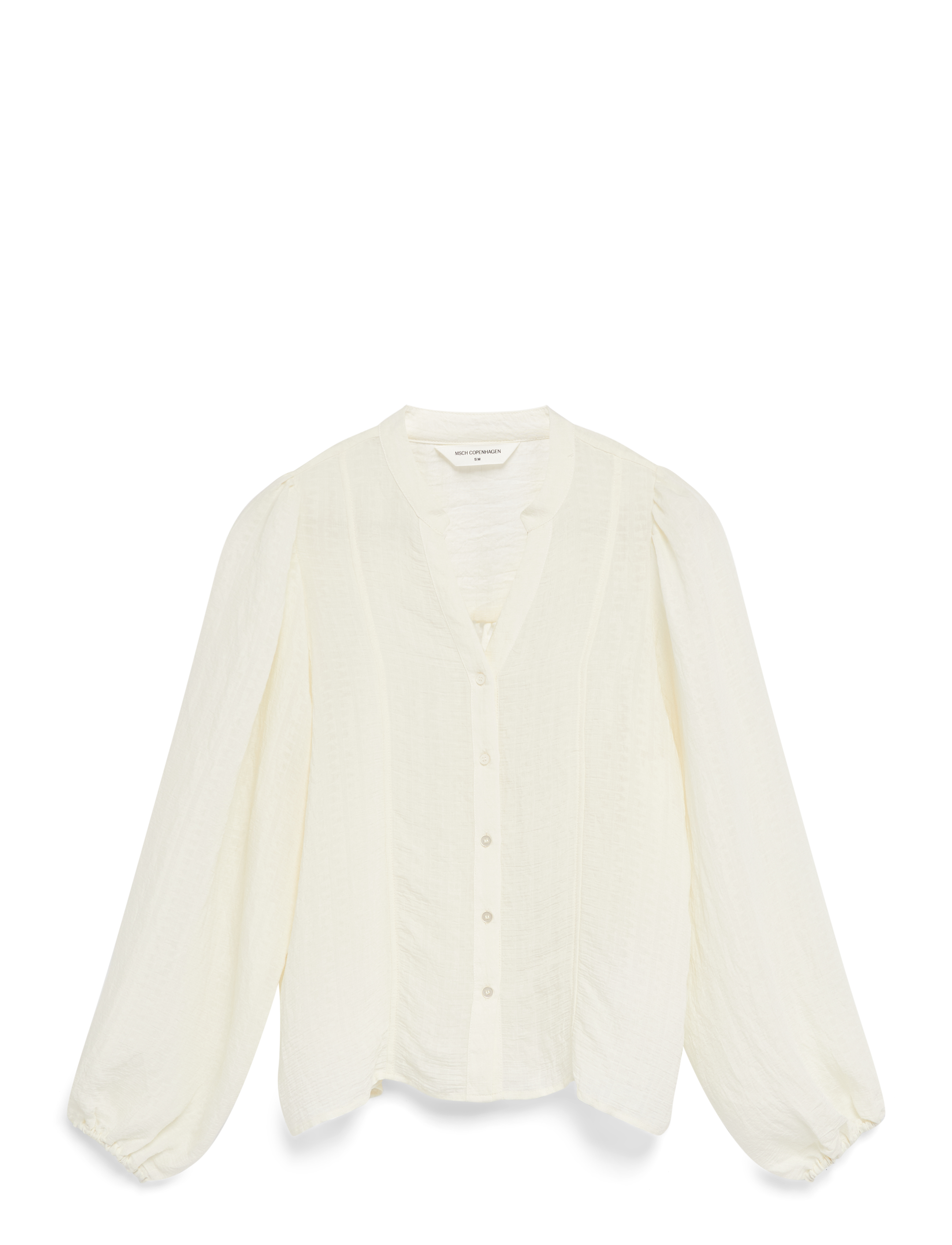 MSCH Copenhagen MSCHBlanka Amrita Shirt - Bluser - EGRET / white