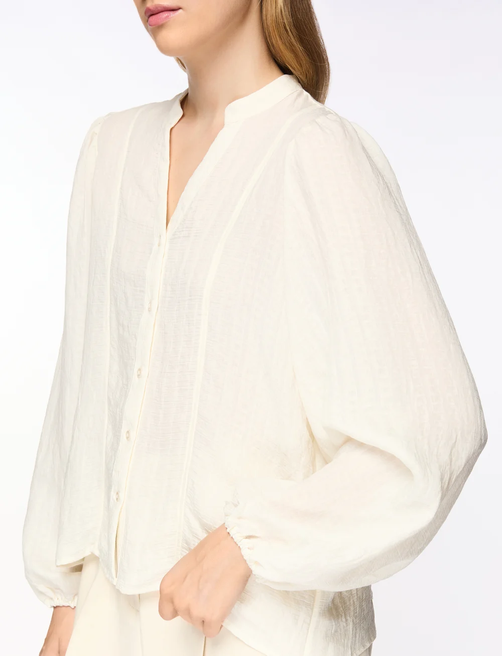 MSCH Copenhagen - MSCHBlanka Amrita Shirt - chemises à manches longues - egret - 5