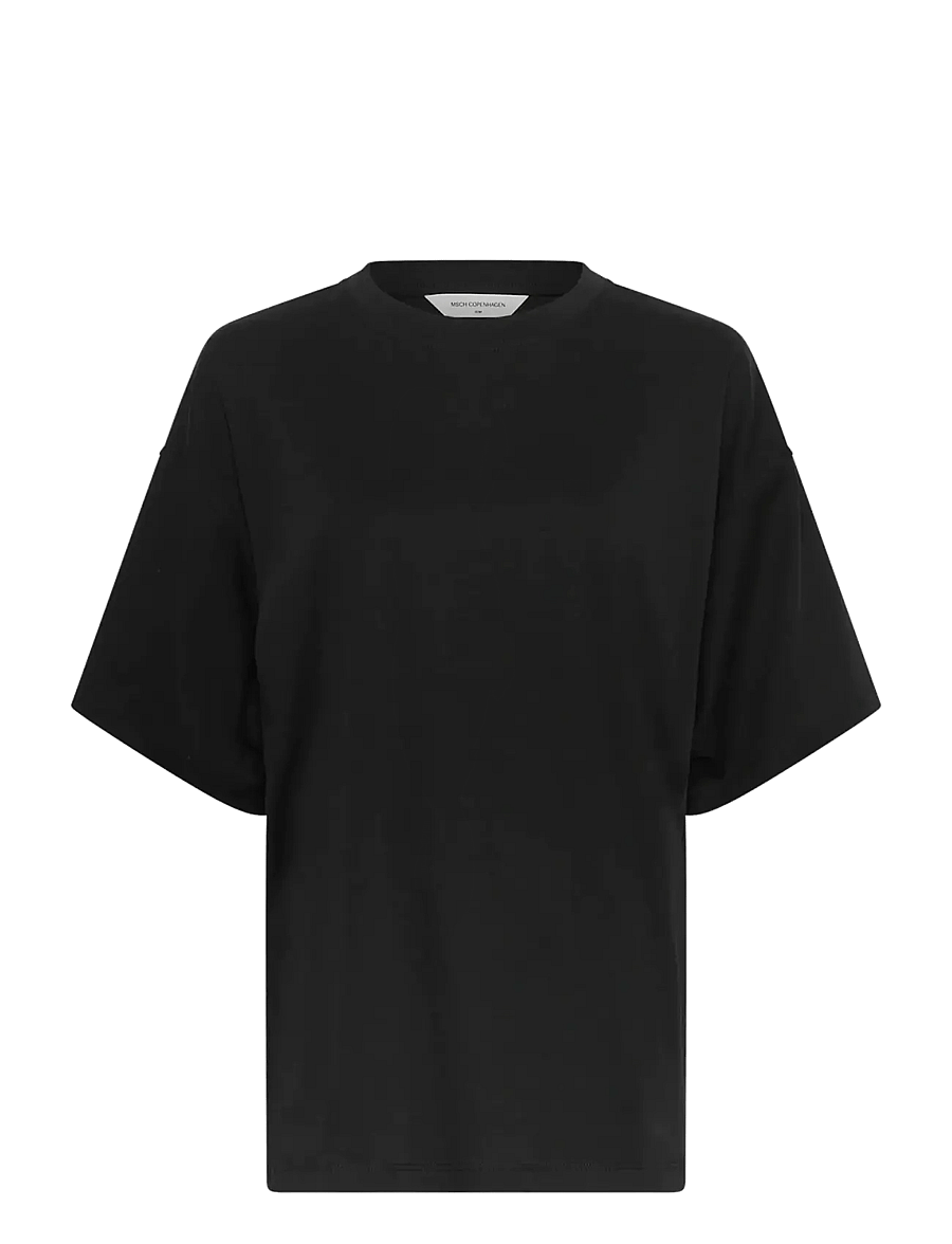 MSCH Copenhagen - MSCHKinsey Melea Tee - t-shirts - black - 0