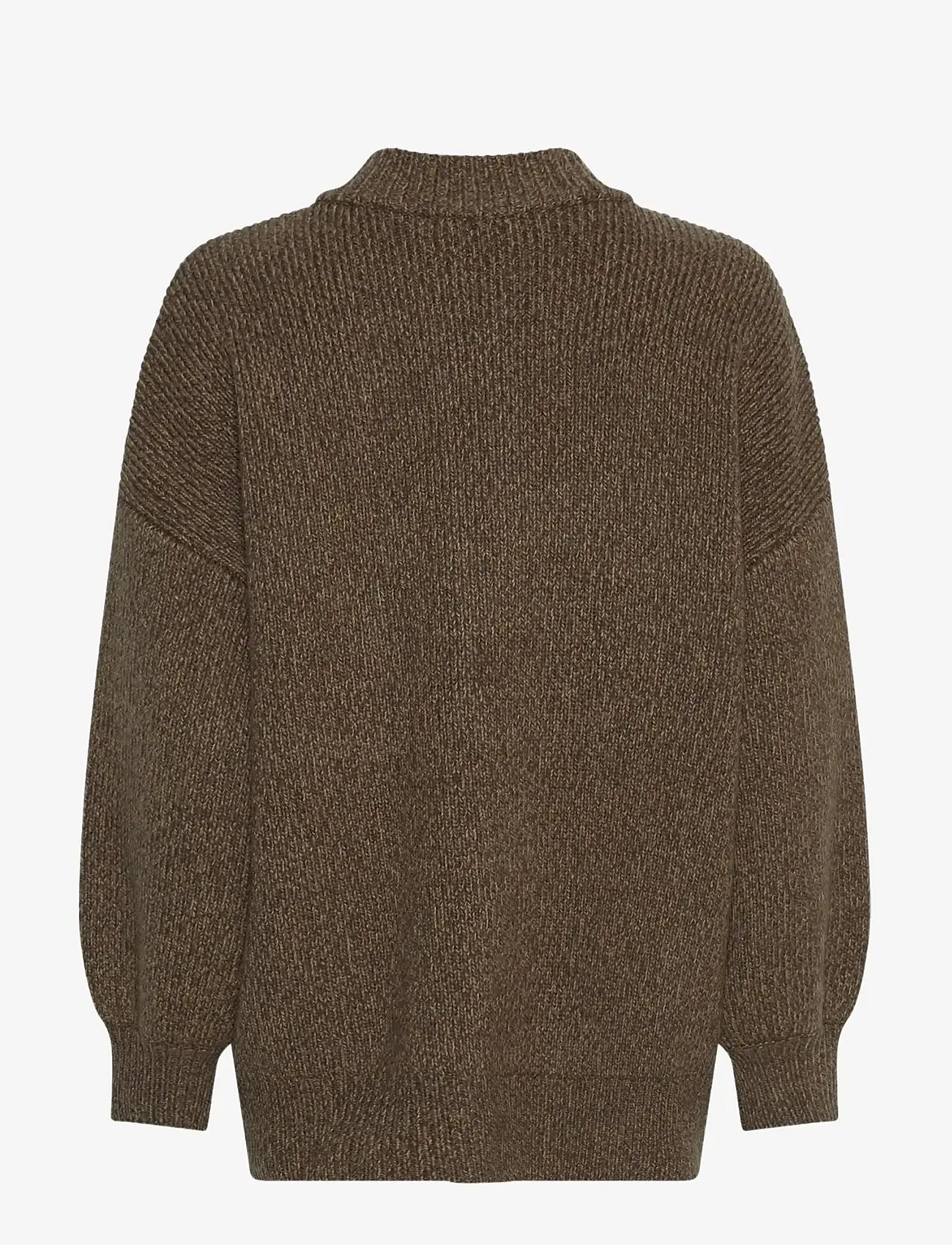 MSCH Copenhagen - MSCHLissi Knit Jacket - cardigans - slate black mel - 1