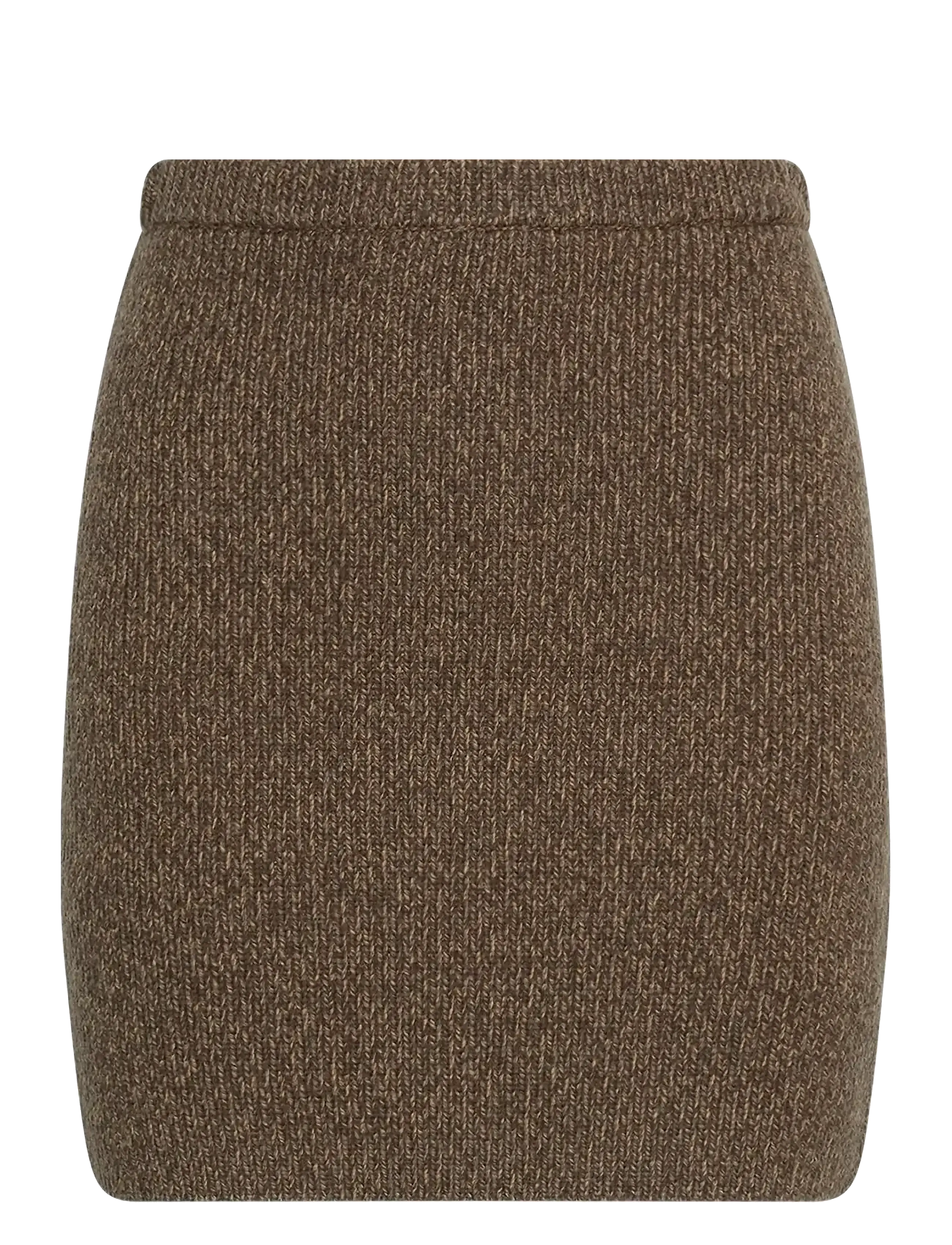 MSCH Copenhagen MSCHLissi Skirt - Tøj - SLATE BLACK MEL / brown