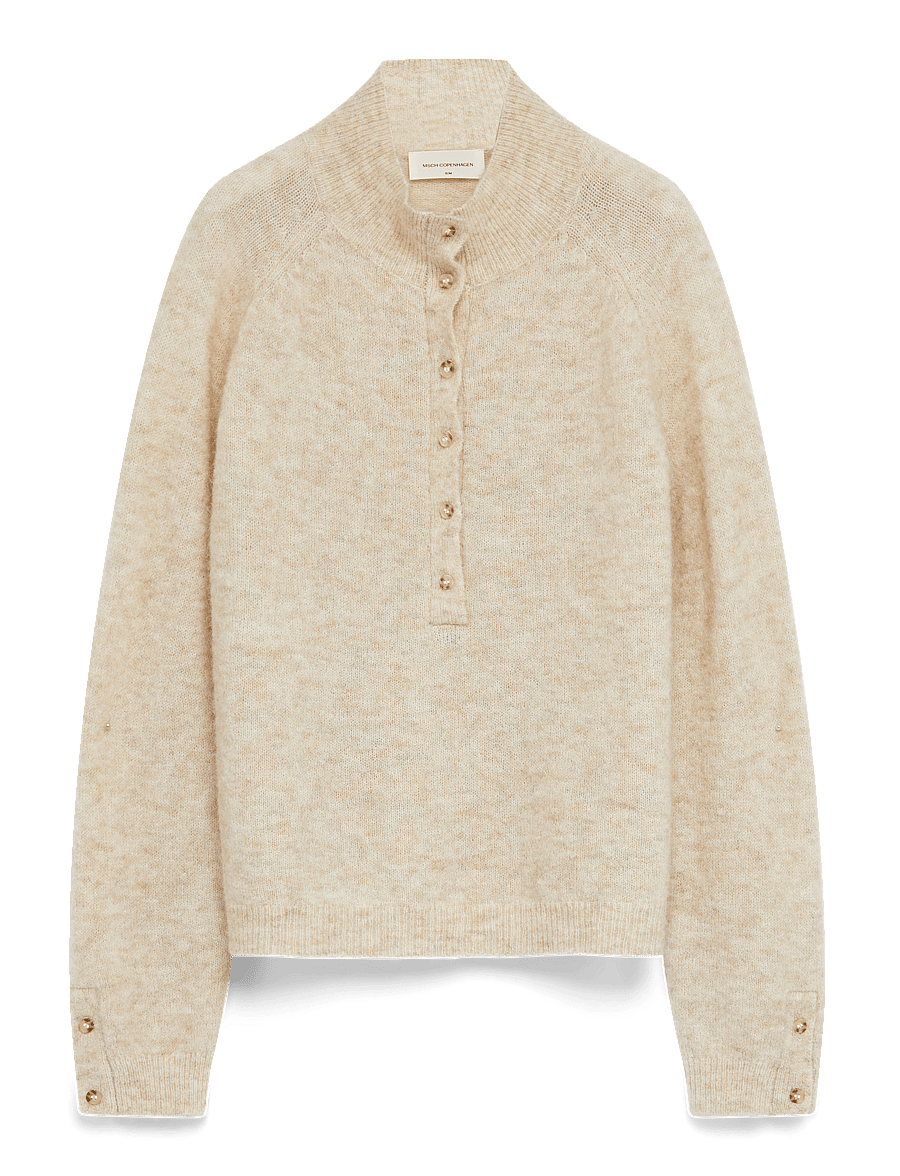 MSCH Copenhagen - MSCHMilania Hope M Pullover - trøjer - oatmeal melange - 1