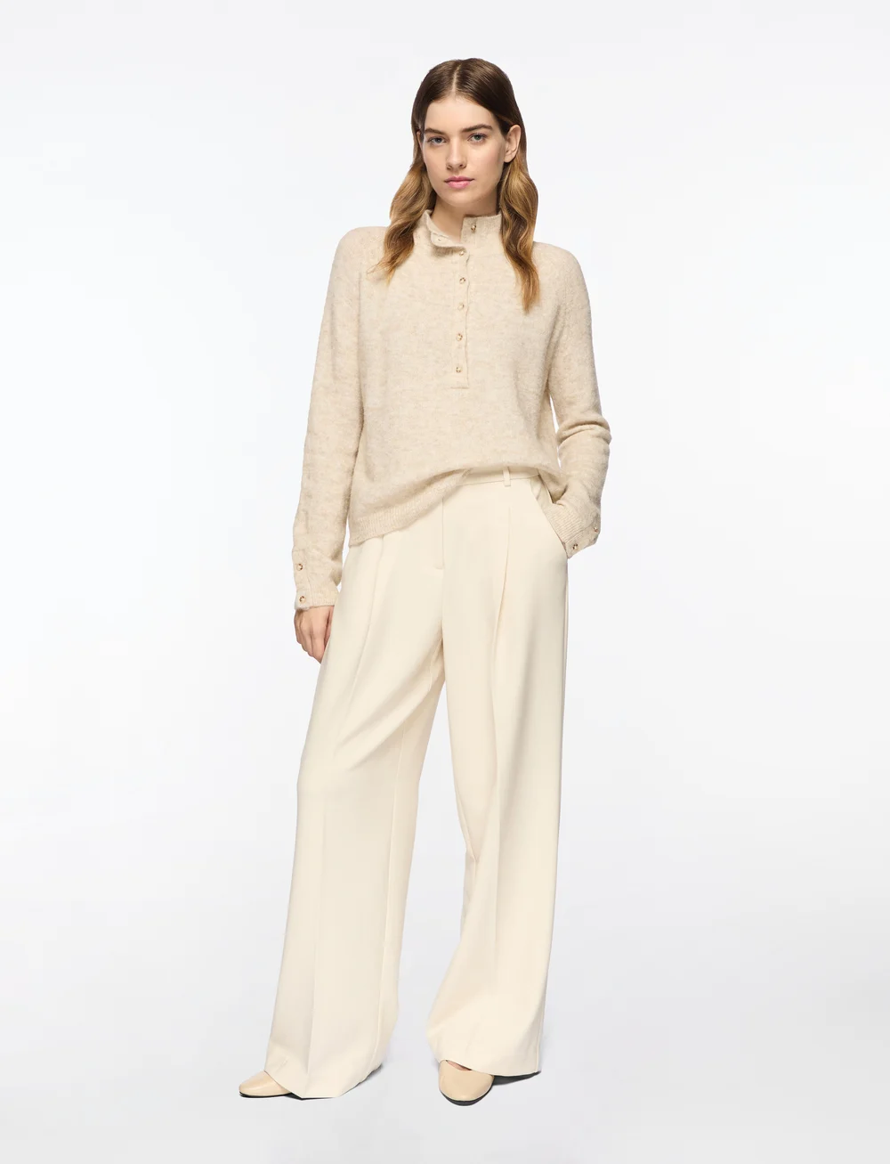 MSCH Copenhagen - MSCHMilania Hope M Pullover - tröjor - oatmeal melange - 2