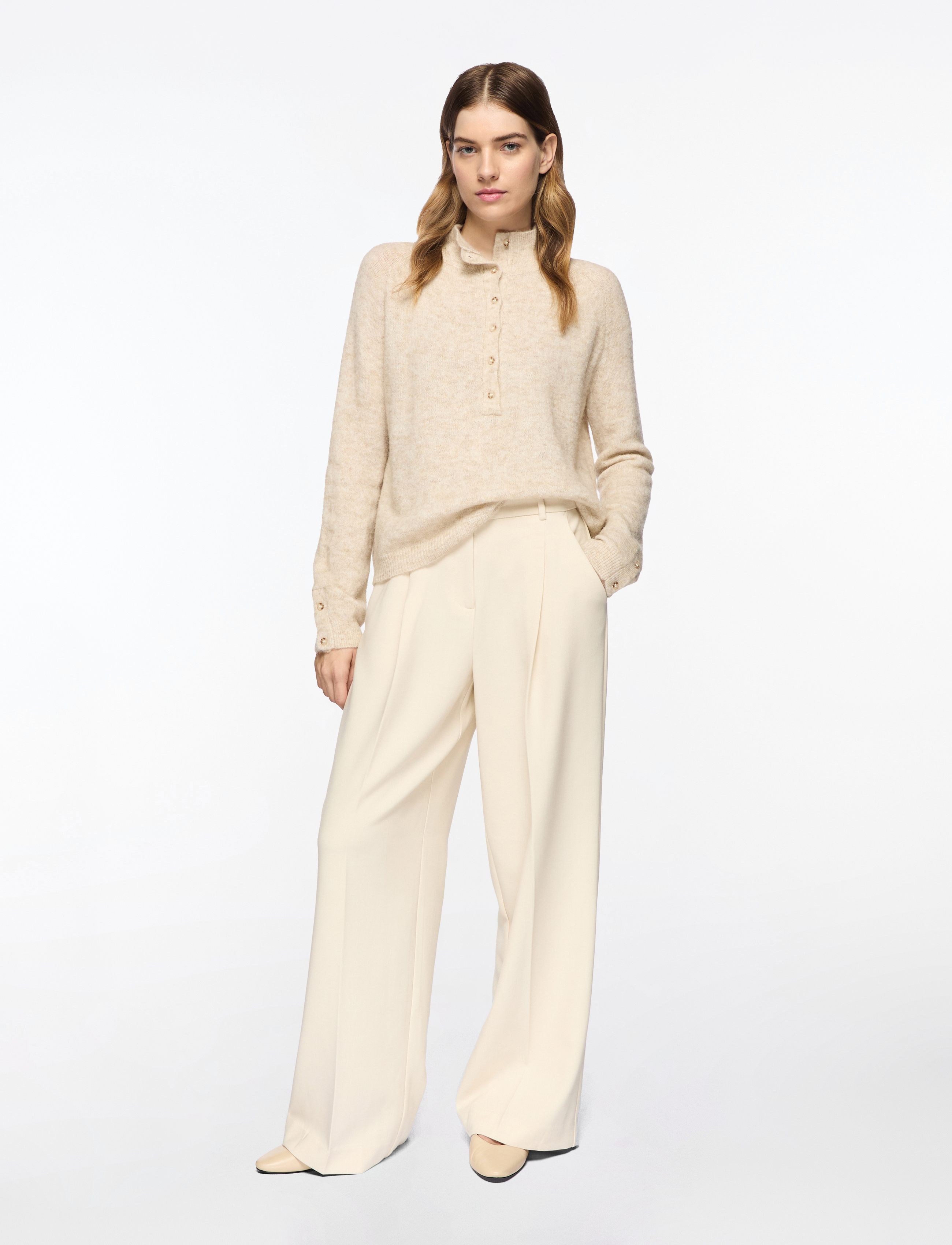 MSCH Copenhagen - MSCHMilania Hope M Pullover - trøjer - oatmeal melange - 2