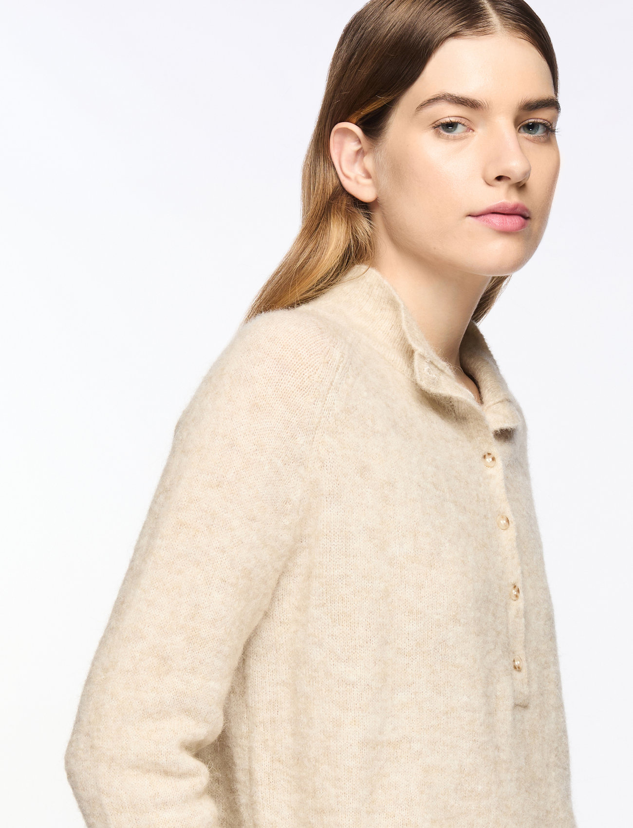 MSCH Copenhagen - MSCHMilania Hope M Pullover - tröjor - oatmeal melange - 5