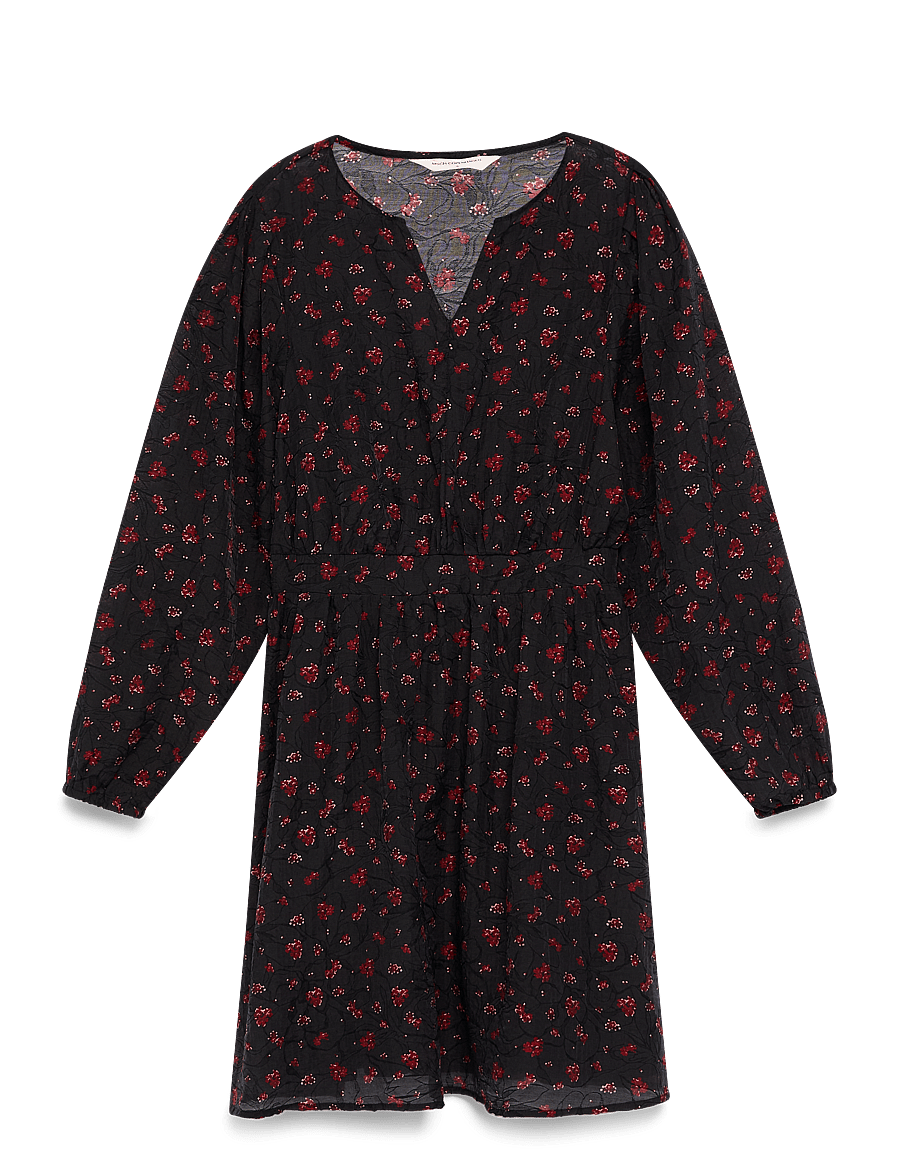 MSCH Copenhagen - MSCHNancy Dress AOP - suvekleidid - syrah flower - 1
