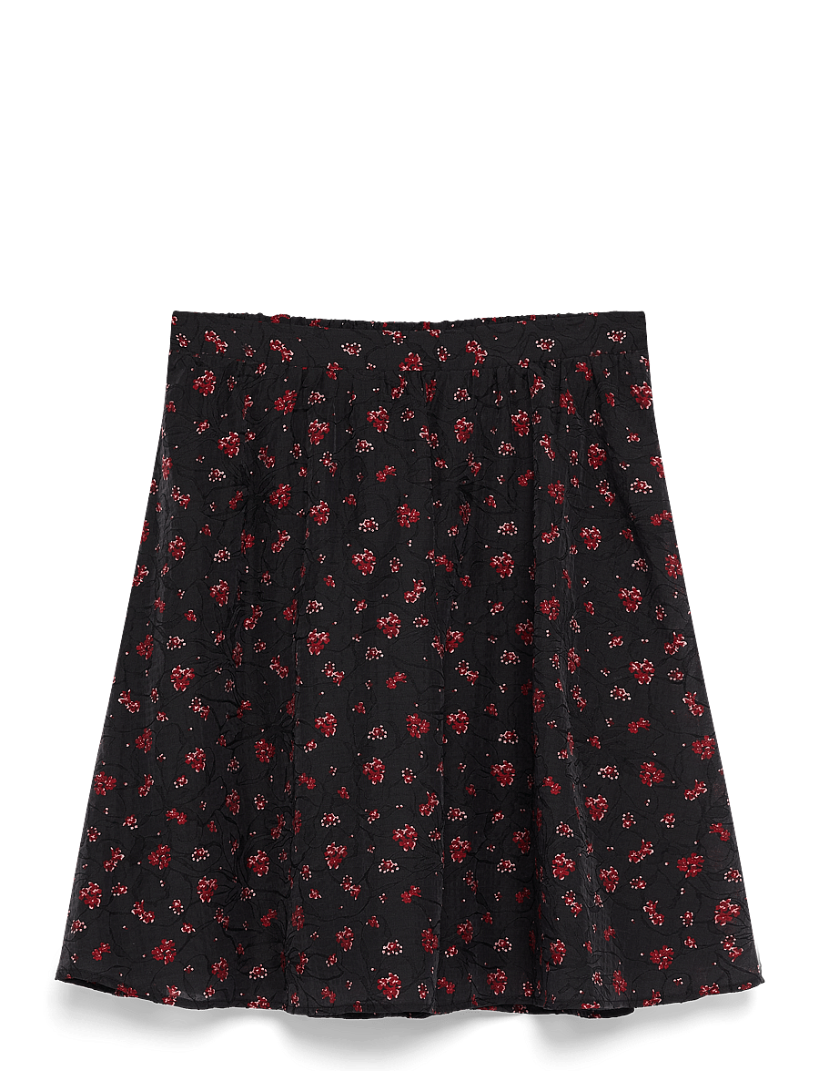 MSCH Copenhagen - MSCHNancy Skirt AOP - spódnice mini - syrah flower - 1