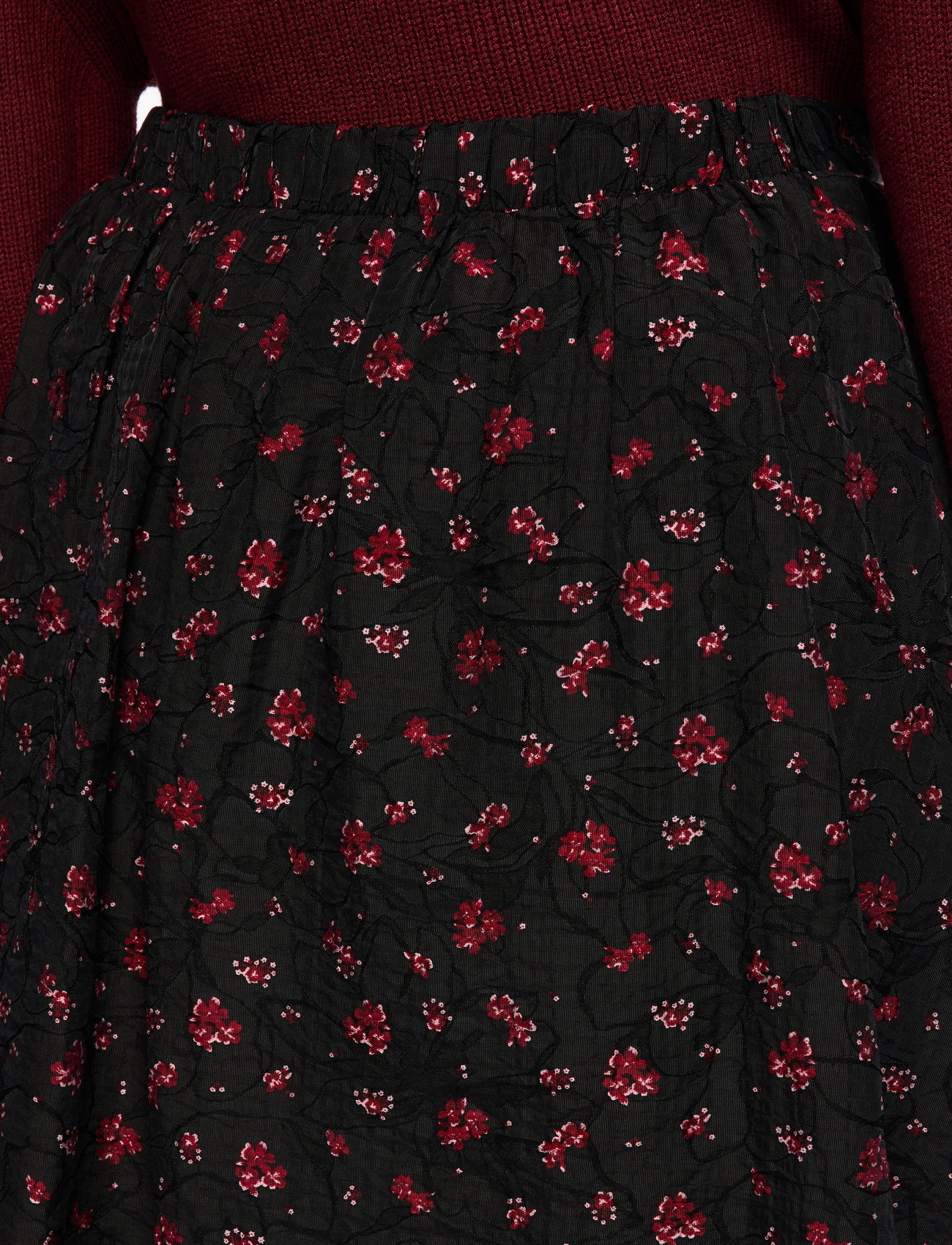 MSCH Copenhagen - MSCHNancy Skirt AOP - korte nederdele - syrah flower - 5