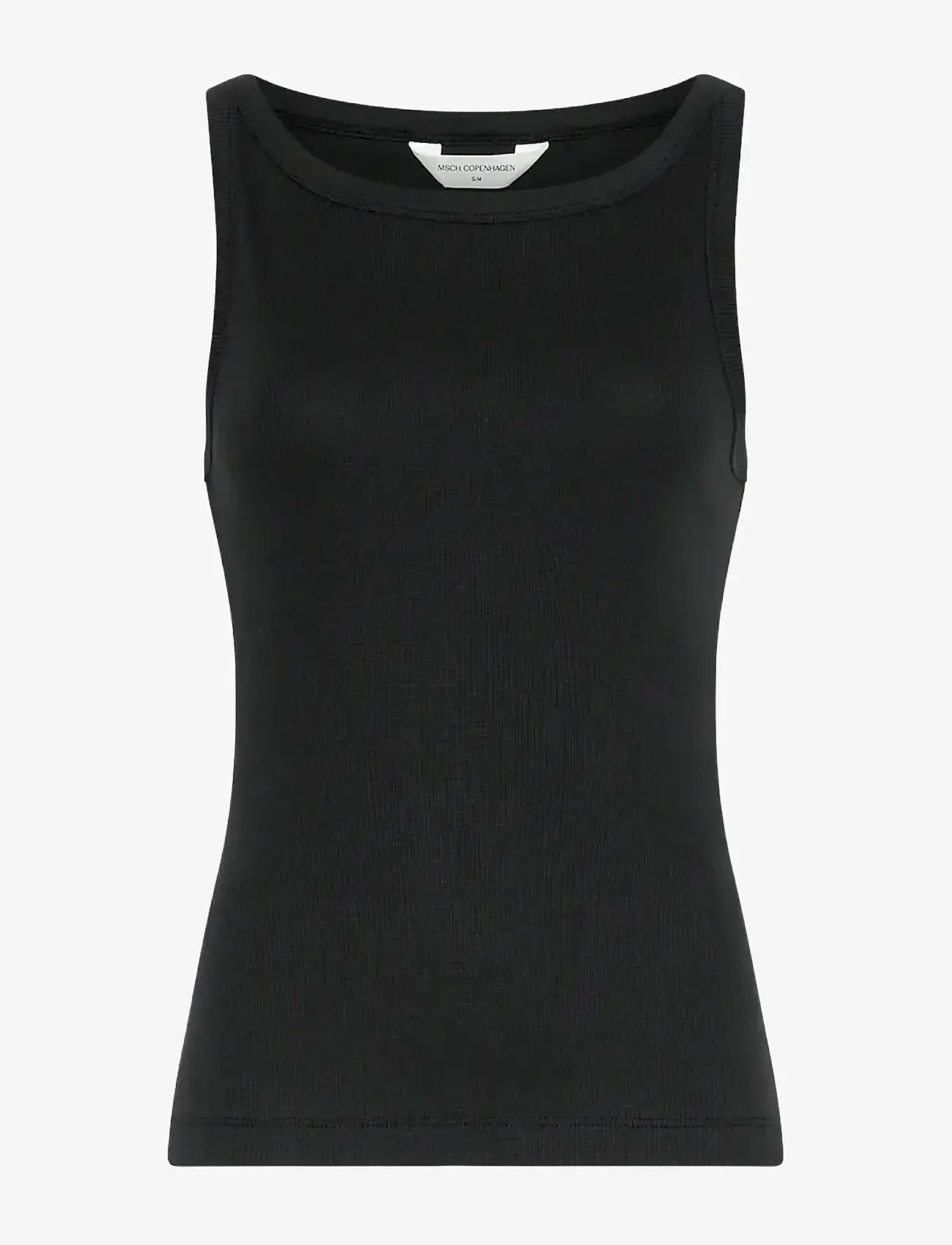 MSCH Copenhagen - MSCHGubbe Rasmia SL Top - topid ja varrukateta alussärgid - black - 1