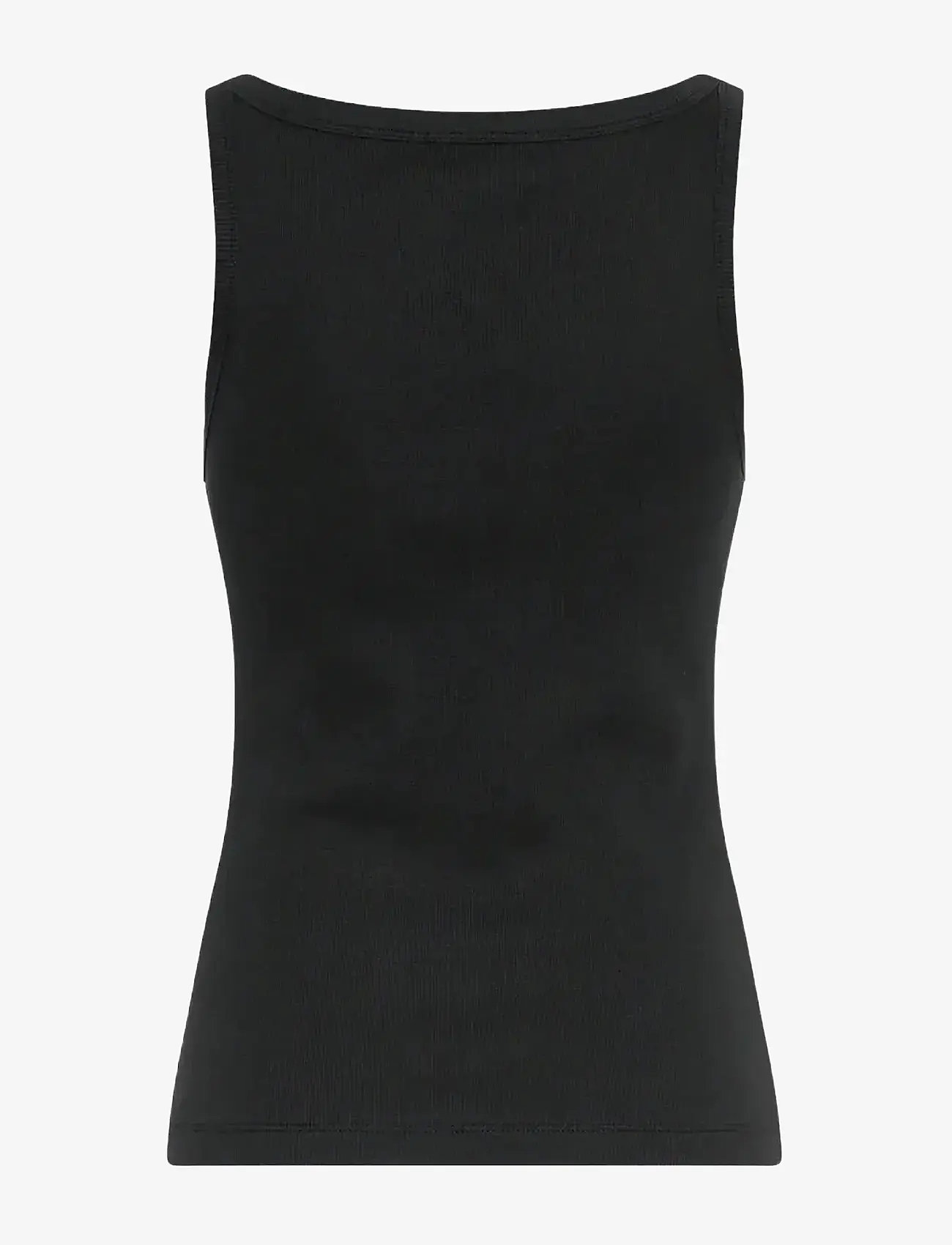 MSCH Copenhagen - MSCHGubbe Rasmia SL Top - topid ja varrukateta alussärgid - black - 2