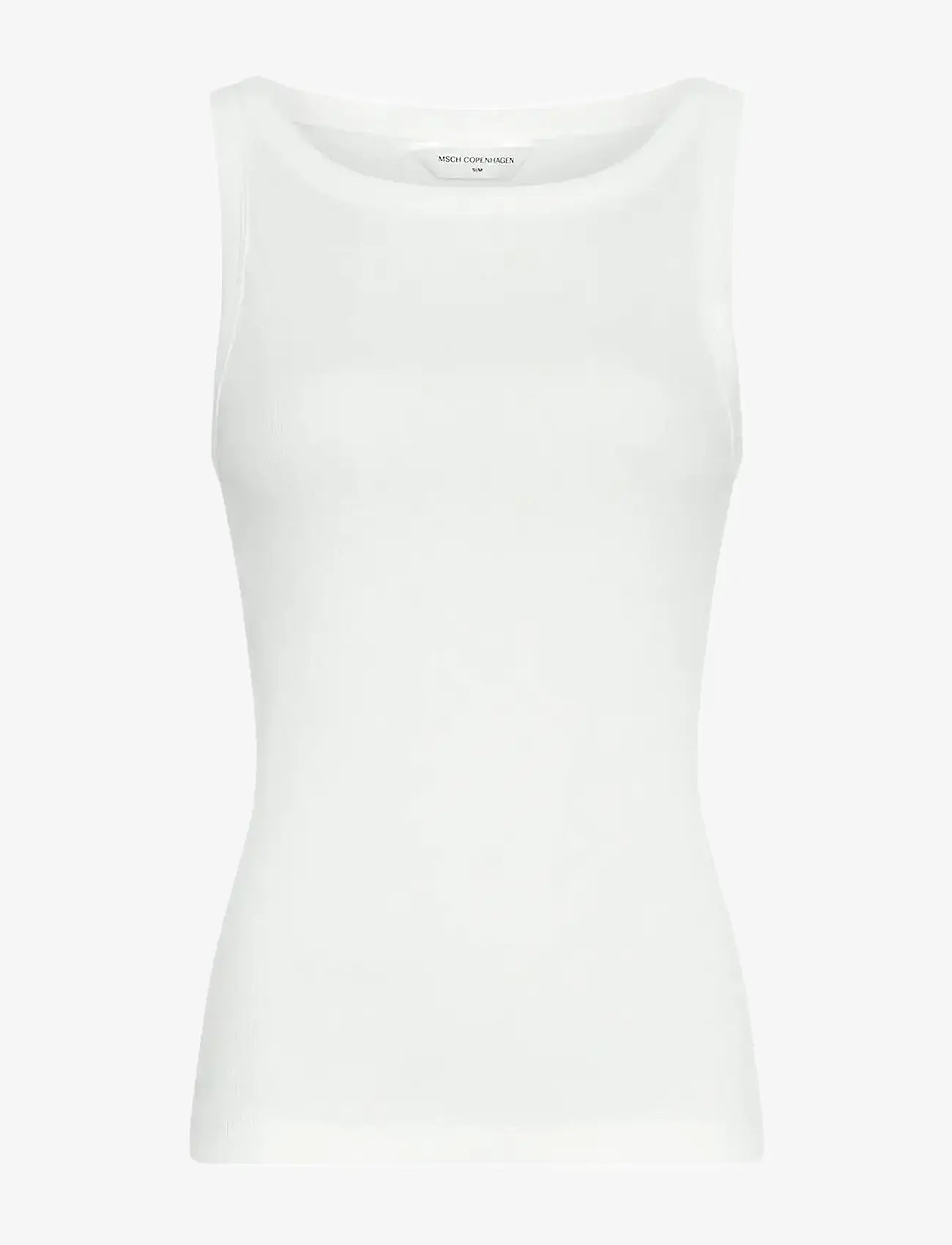 MSCH Copenhagen - MSCHGubbe Rasmia SL Top - linnen - bright white - 0