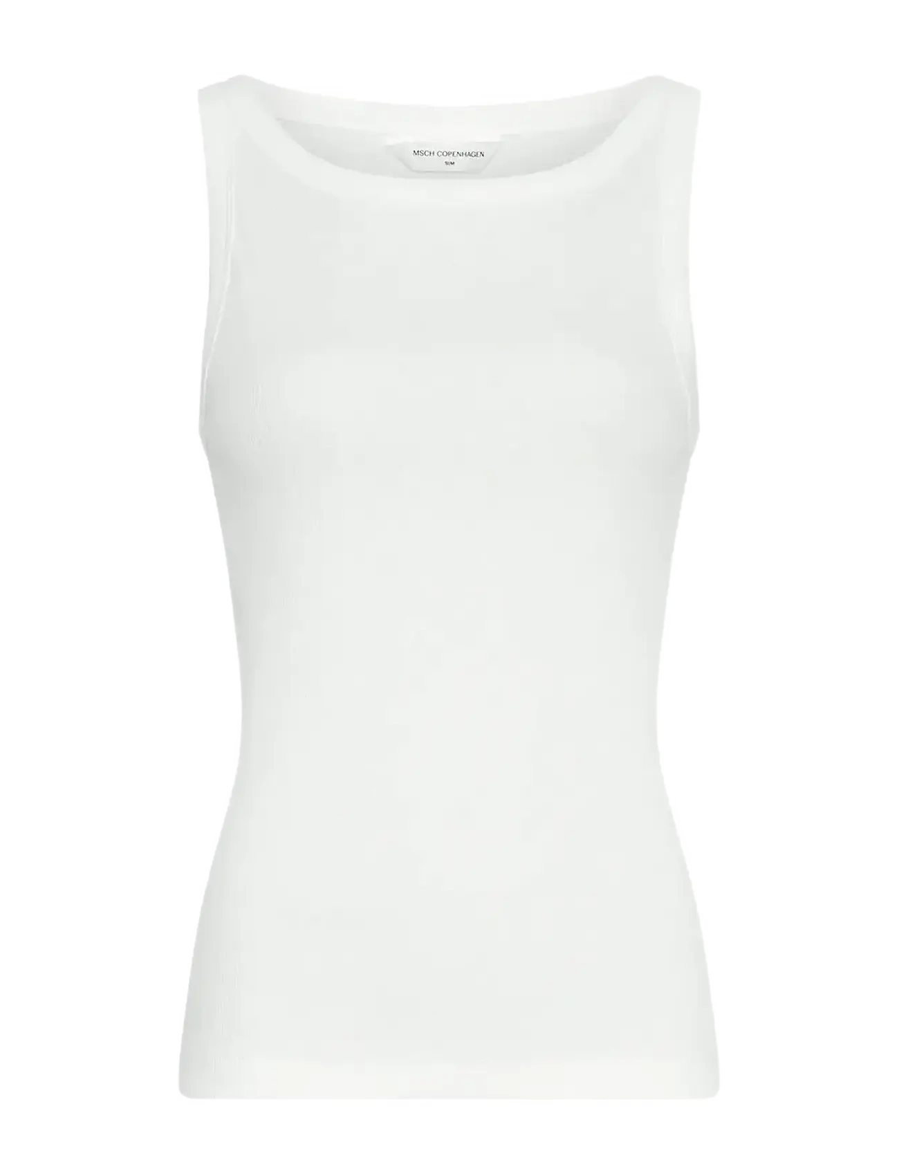 MSCH Copenhagen MSCHGubbe Rasmia SL Top - Kampagne - BRIGHT WHITE / white