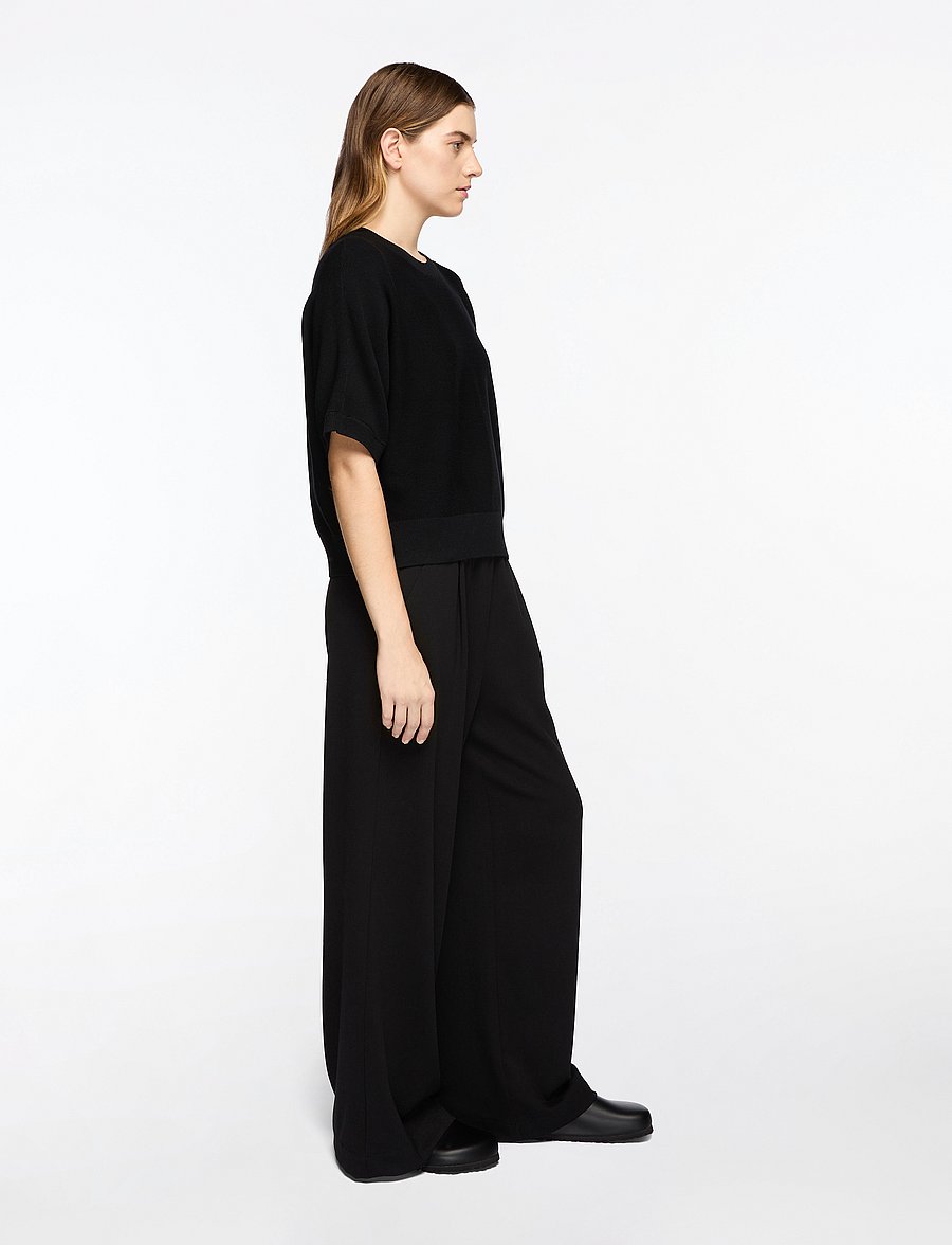 MSCH Copenhagen - MSCHThamira 2/4 Pullover - stuttermarbolir og toppar - black - 3