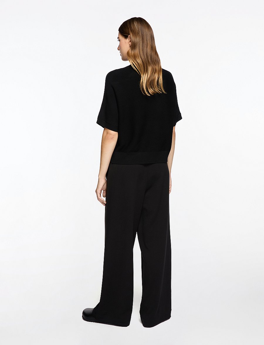 MSCH Copenhagen - MSCHThamira 2/4 Pullover - stuttermarbolir og toppar - black - 4