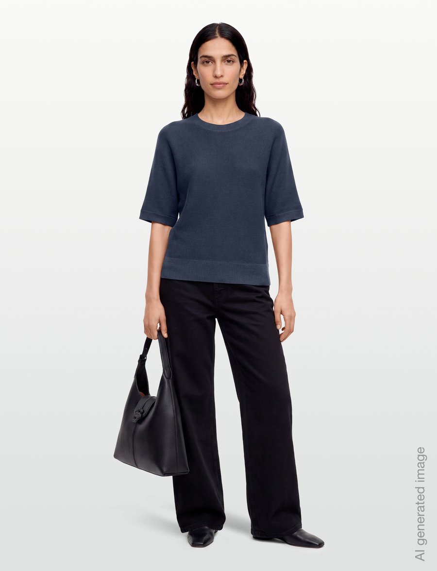 MSCH Copenhagen - MSCHThamira 2/4 Pullover - tröjor - india ink - 0