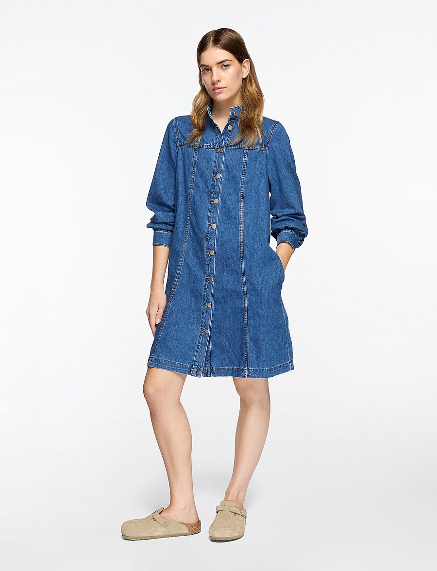 MSCH Copenhagen - MSCHRylan Elena Shirt Dress - skjortekjoler - mid blue wash - 2