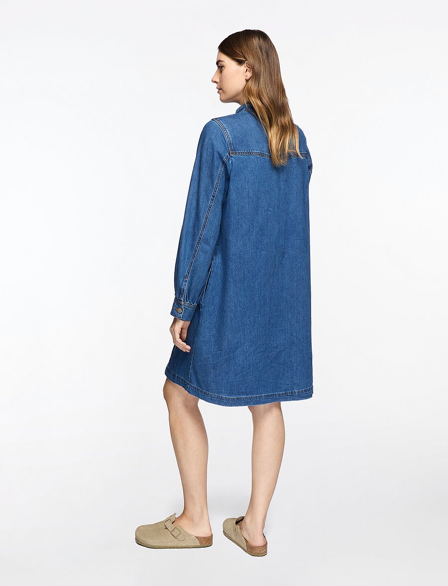 MSCH Copenhagen - MSCHRylan Elena Shirt Dress - skjortekjoler - mid blue wash - 4