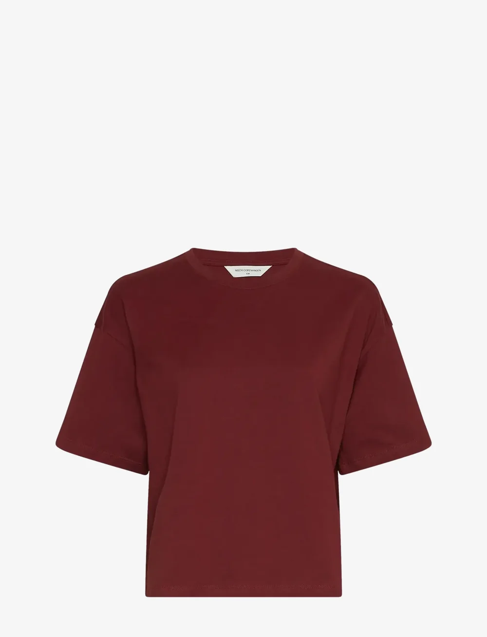 MSCH Copenhagen - MSCHLeana Tee - t-shirts - syrah - 0