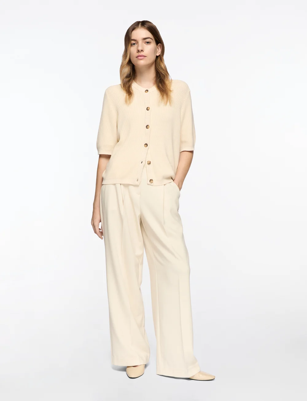 MSCH Copenhagen - MSCHThamira 2/4 Cardigan - cardigans - fog - 2