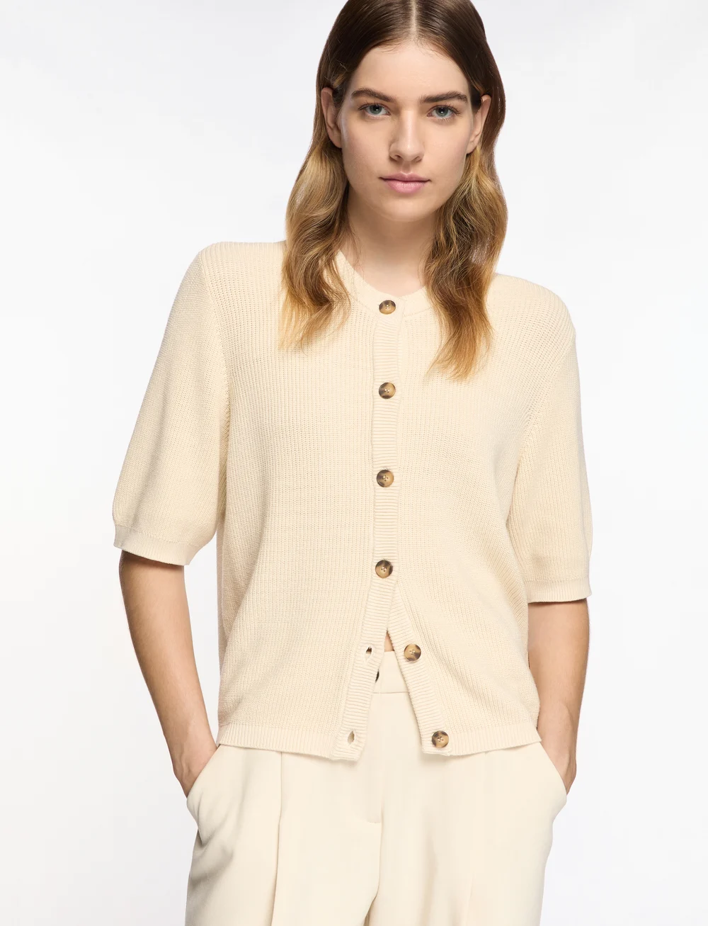 MSCH Copenhagen - MSCHThamira 2/4 Cardigan - cardigans - fog - 0