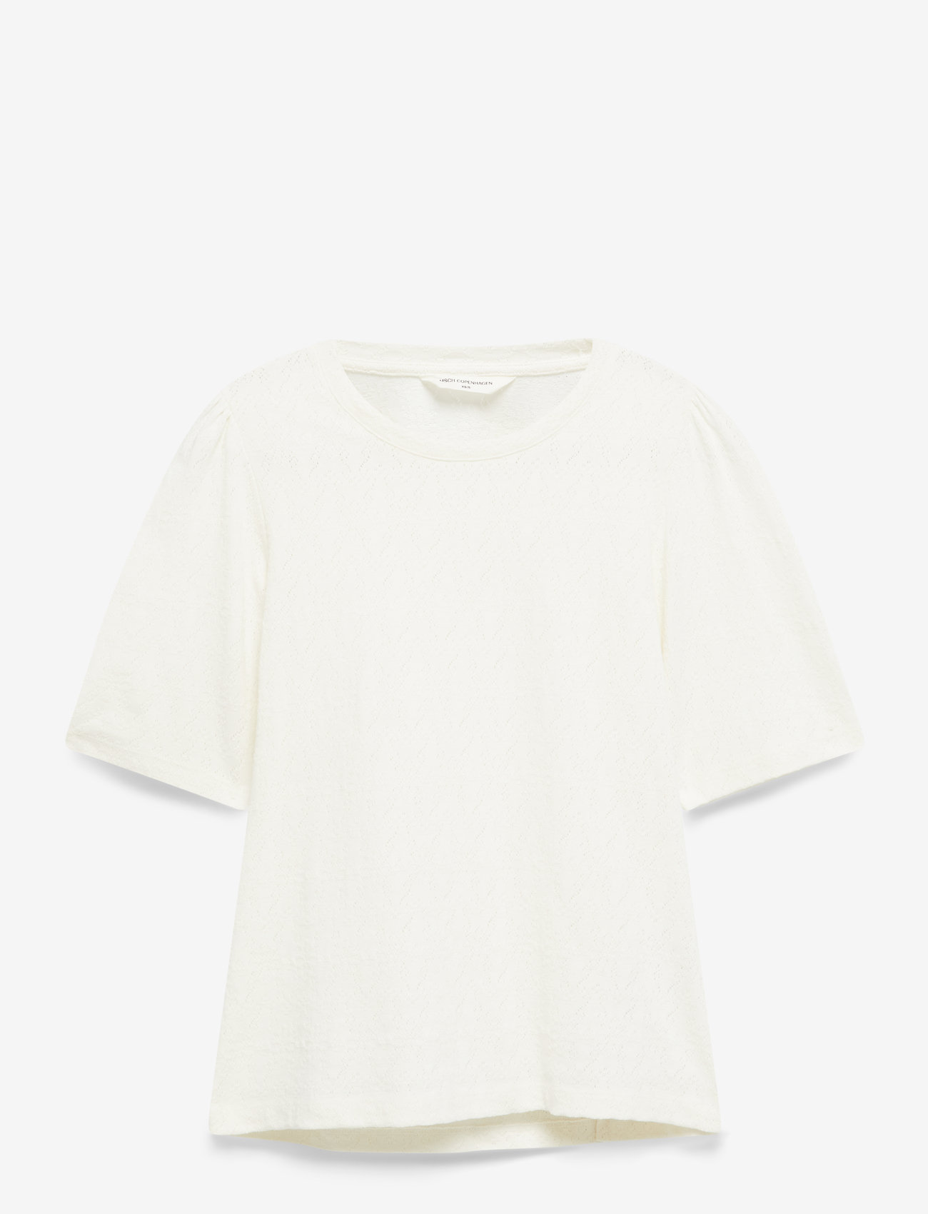 MSCH Copenhagen - MSCHElmira Puff Tee - t-shirts - egret - 1